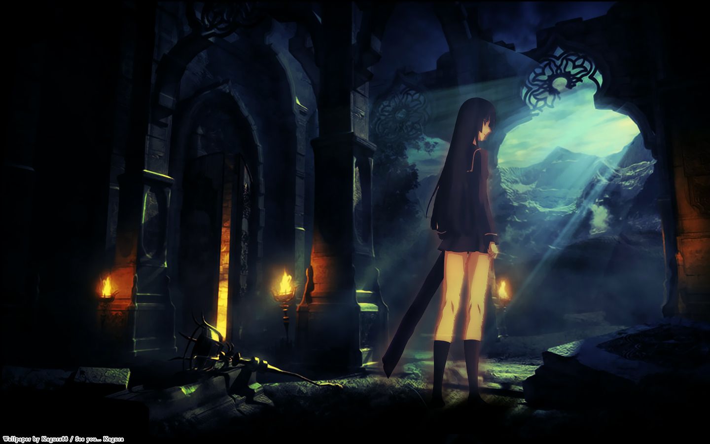 1440x900 Isayama Yomi Rei Zero Anime Image Board
