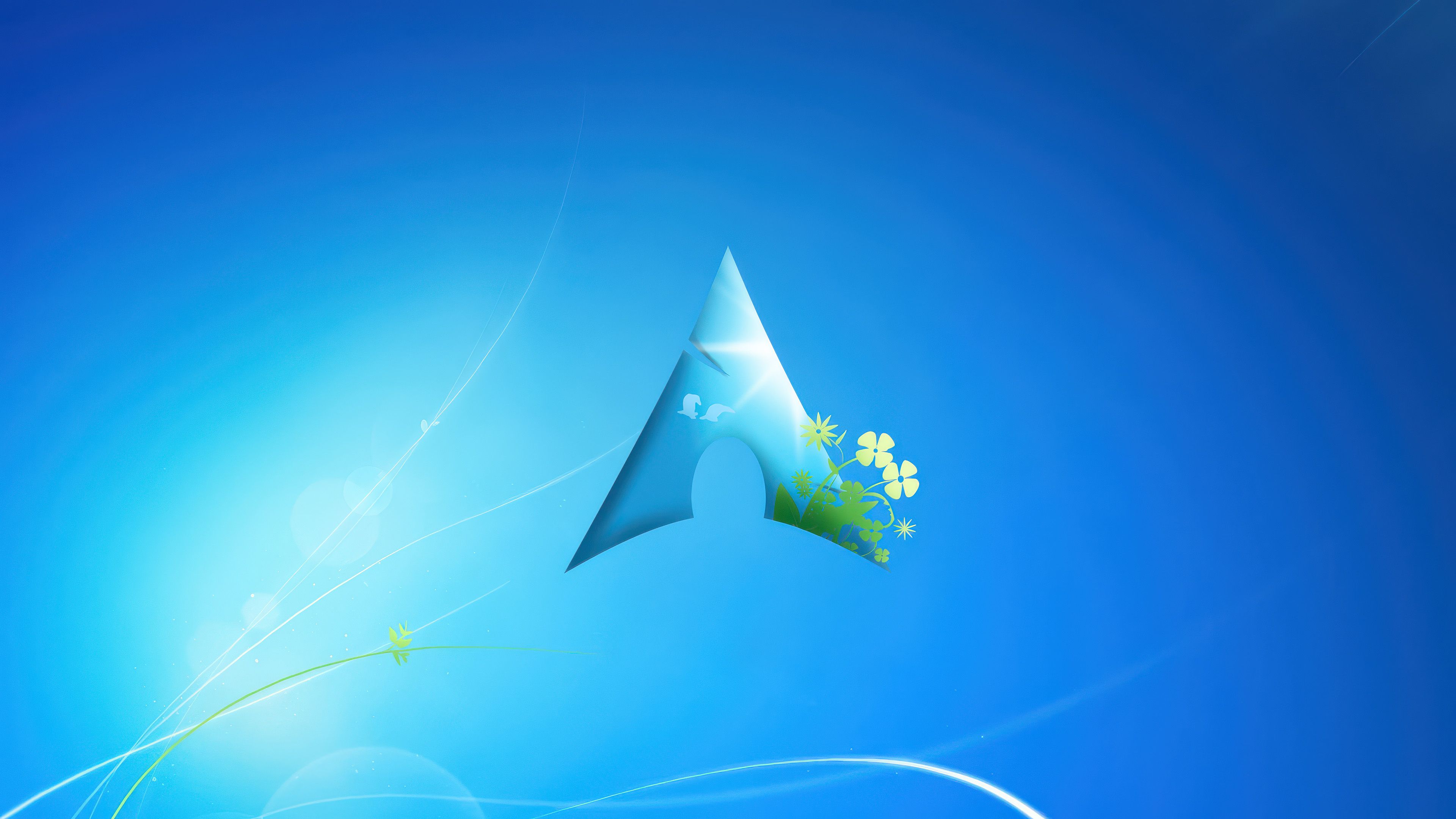 3840x2160 Windows 7 X Arch Linux Wallpaper, HD Computer Wallpaper, 4k Wallpaper , Image, Background, Photos and Picture