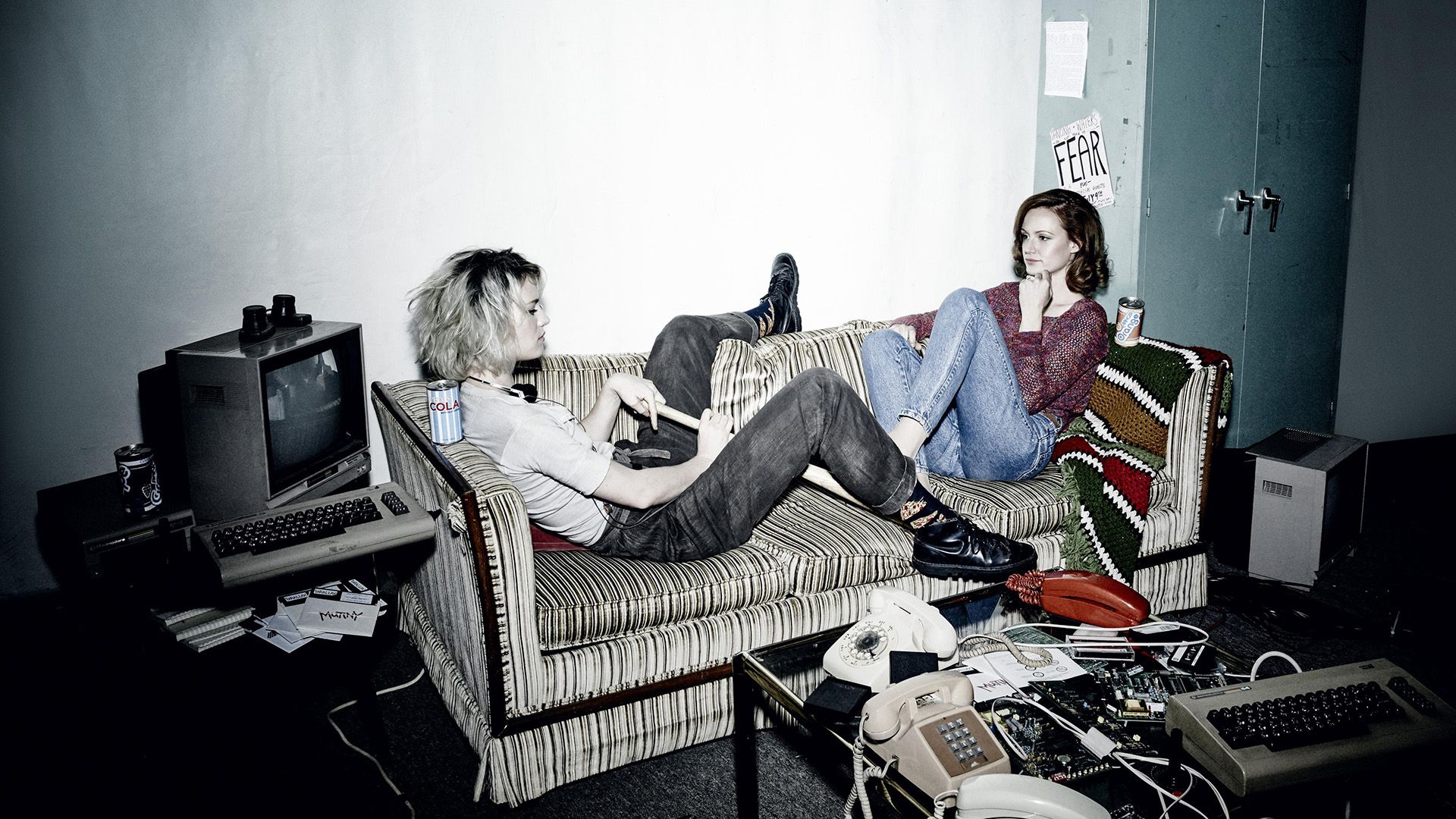 1920x1080 Halt And Catch Fire HD Wallpaper Featuring Mackenzie Davis & Kerry Bishéx1080