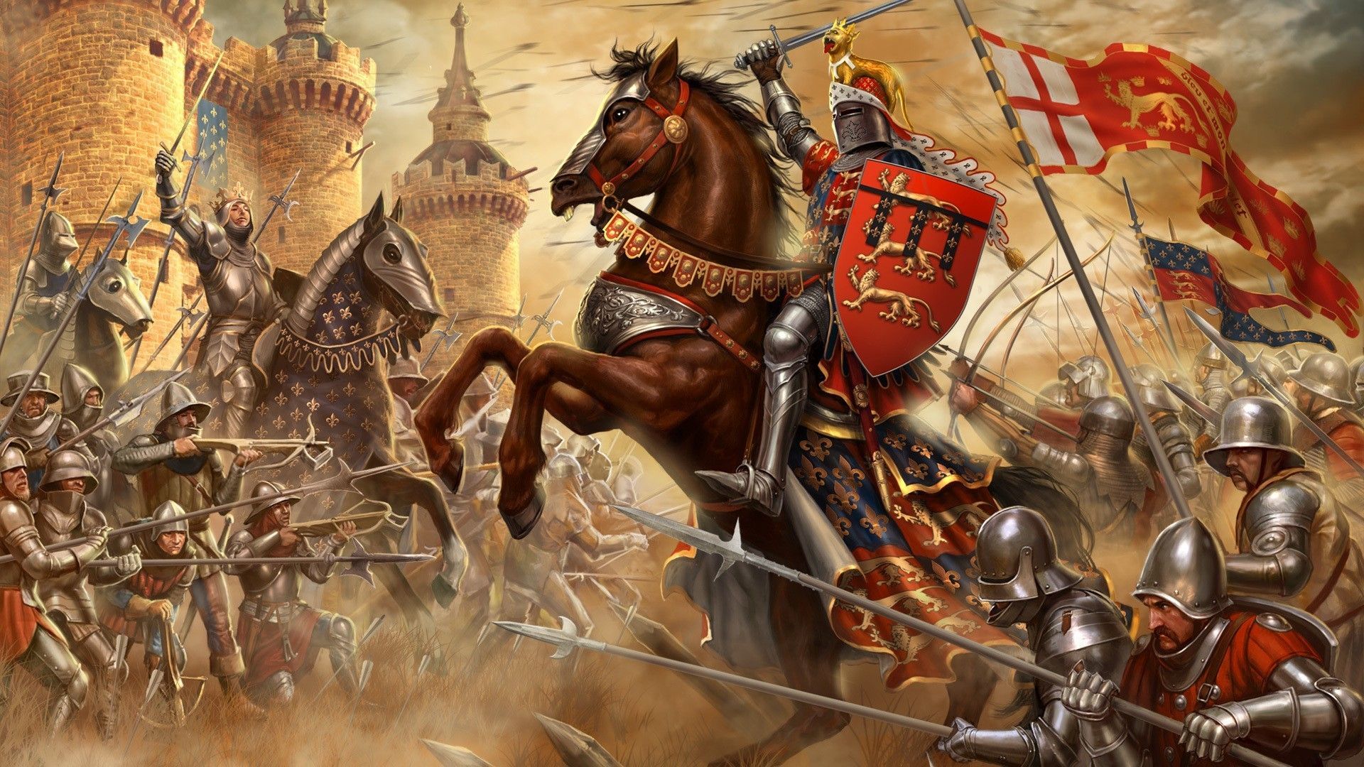 1920x1080 Medieval Europe Wallpaper
