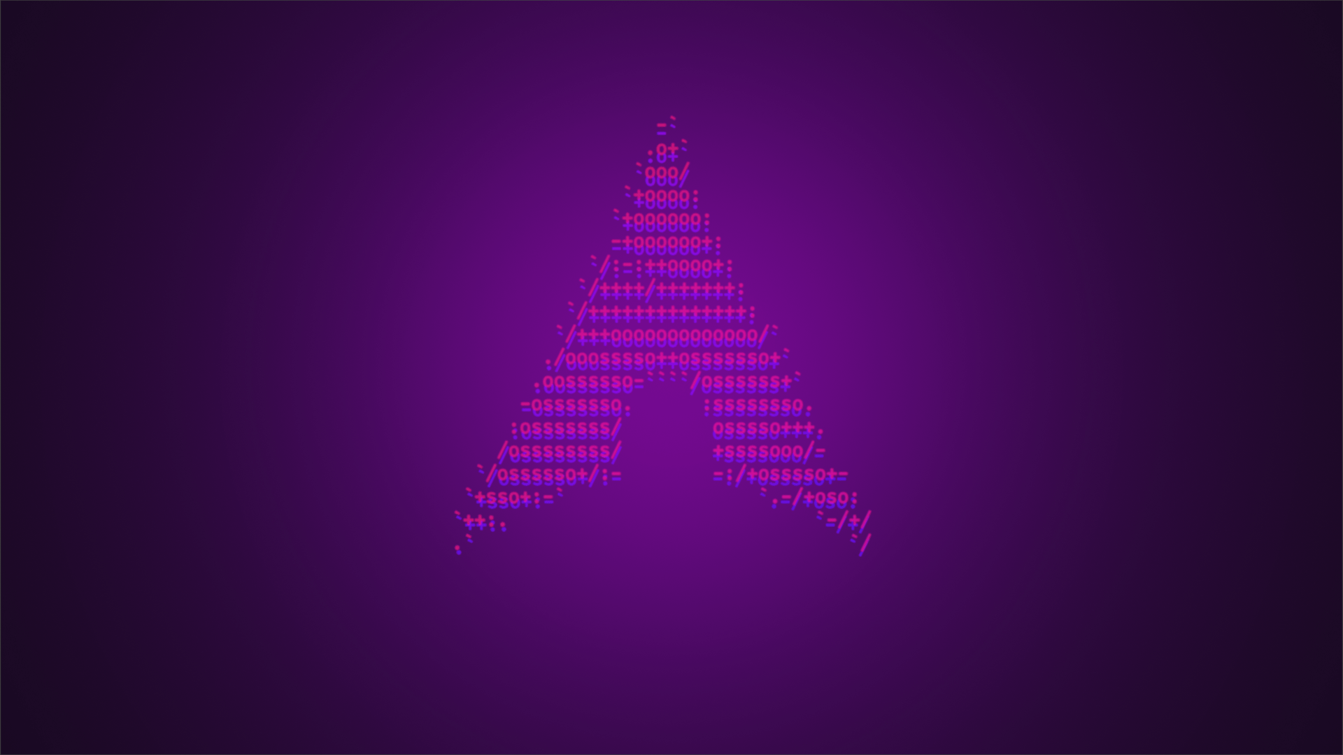 1920x1080 I made this wallpaper for arch linux users!