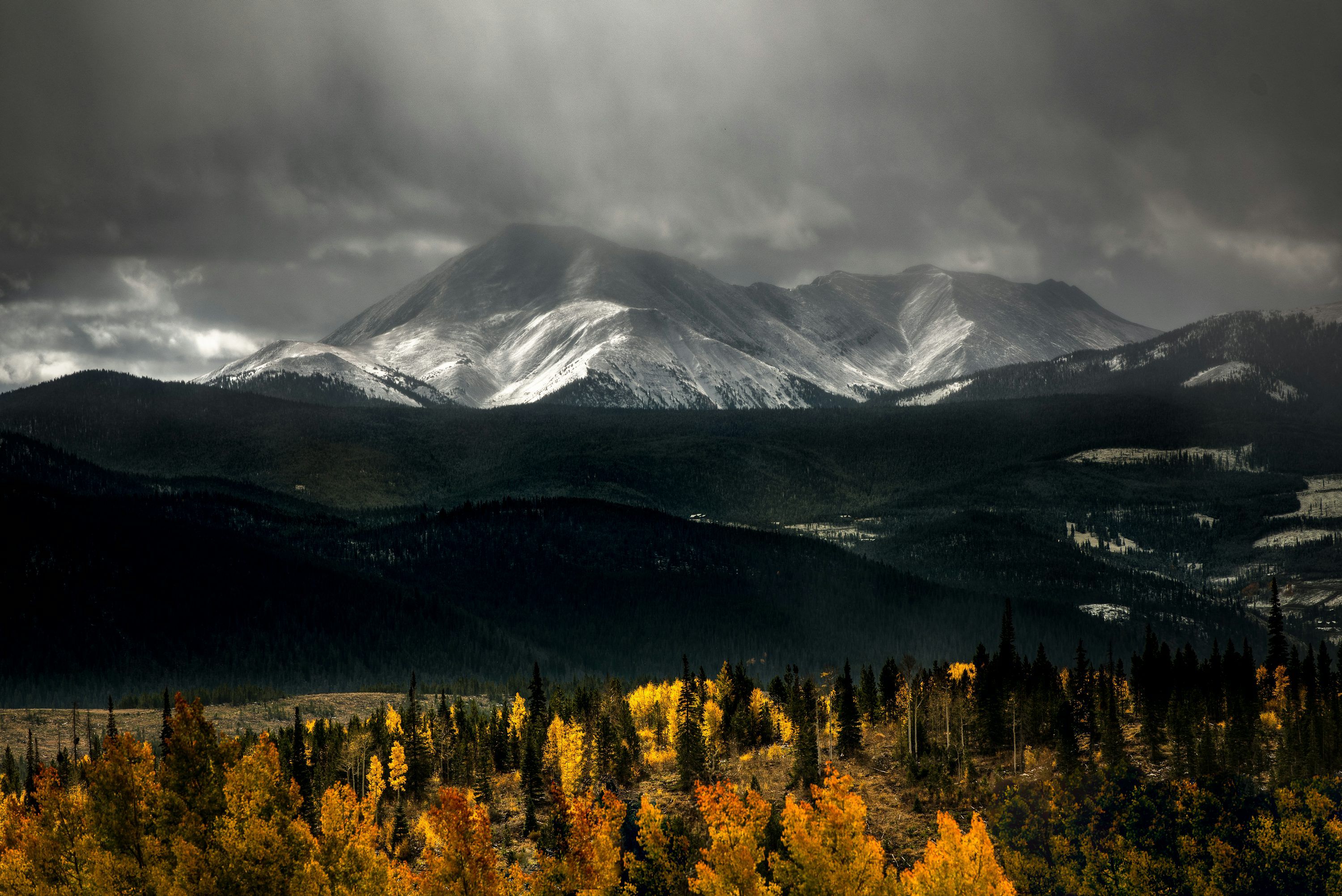 3000x2003 Mountain Storm Picture. Download Free Image
