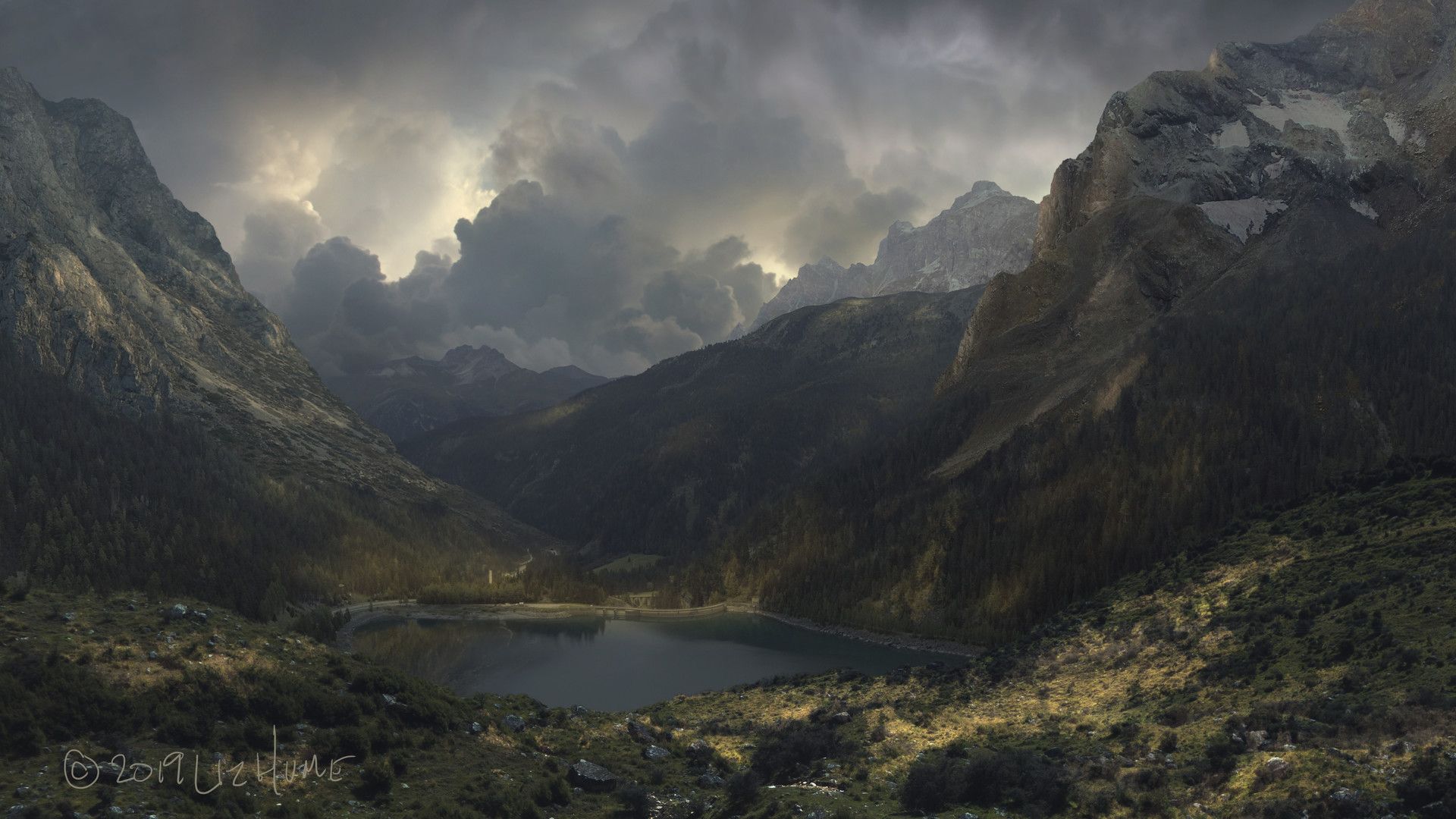 1920x1080 Liz Hume in the Mountains