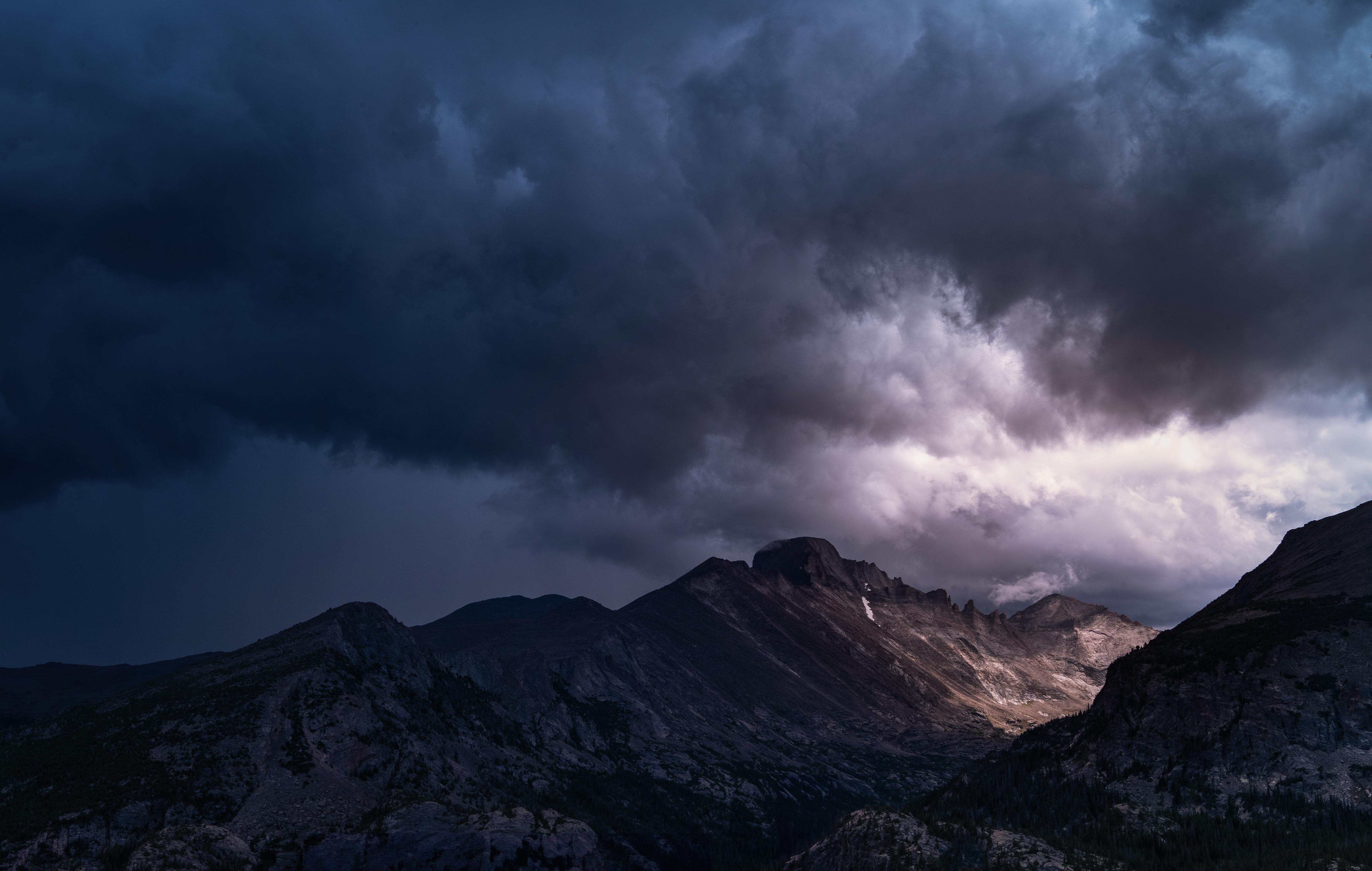 5768x3661 An incoming storm, Rocky Mountain National Park [5768x3661] [OC]