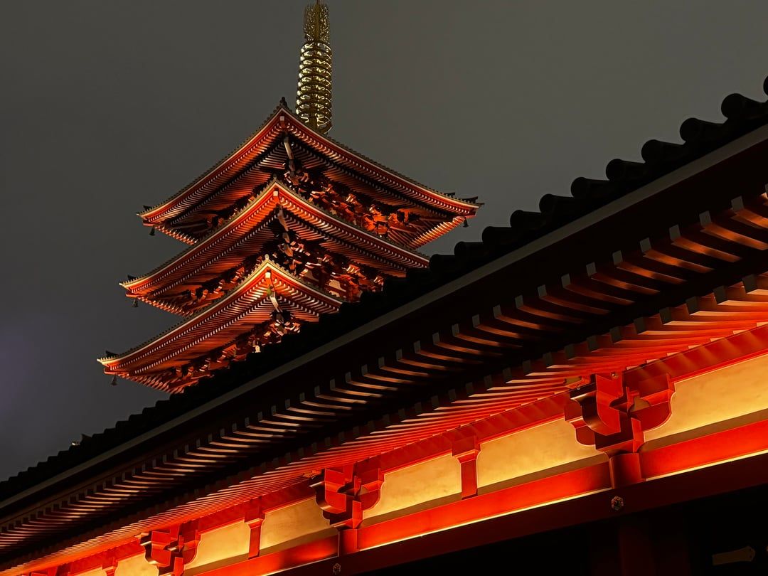 1080x810 Some Pics I Took Of The Senso Ji Temple During My Trip To Japan This Summer. Its Such A Different Experience At Night
