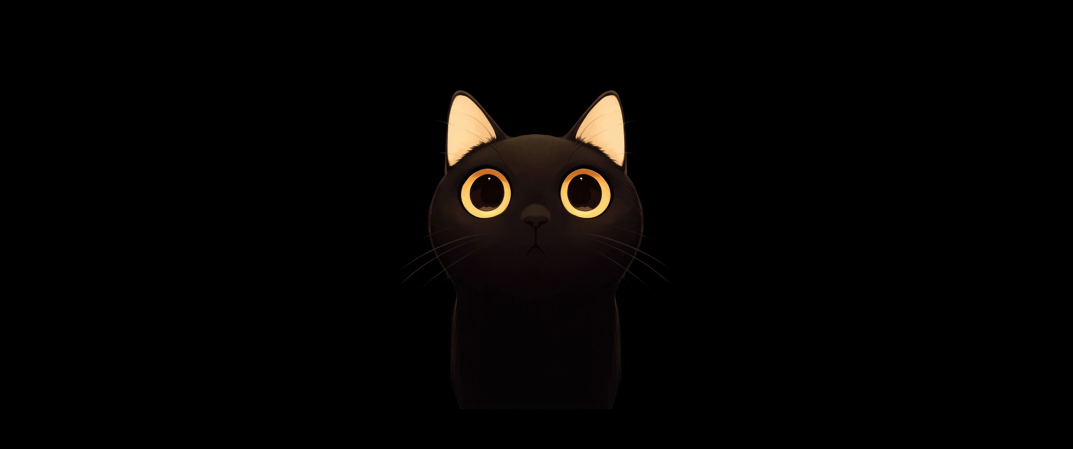 3440x1440 Cute Cat Minimal 5k UltraWide Quad HD 1440P , HD 4k Wallpaper , Image, Background, Photos and Picture