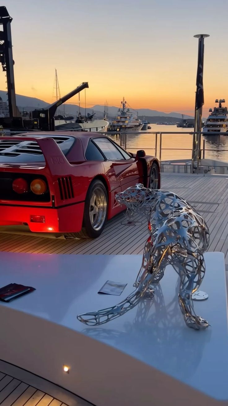 736x1308 Monaco Old Money Ferrari Wallpaper 4K HD