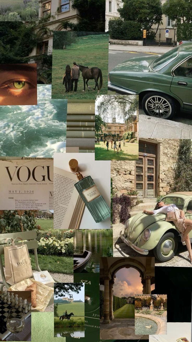 736x1308 Green old money wallpaper