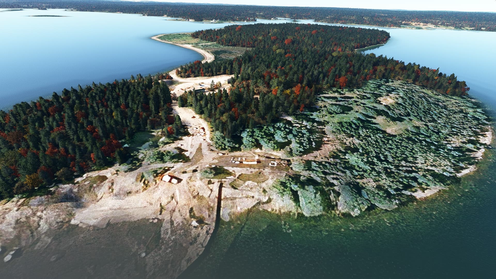 1920x1080 Oak Island looks worse after WU11 Discussion Flight Simulator Forums