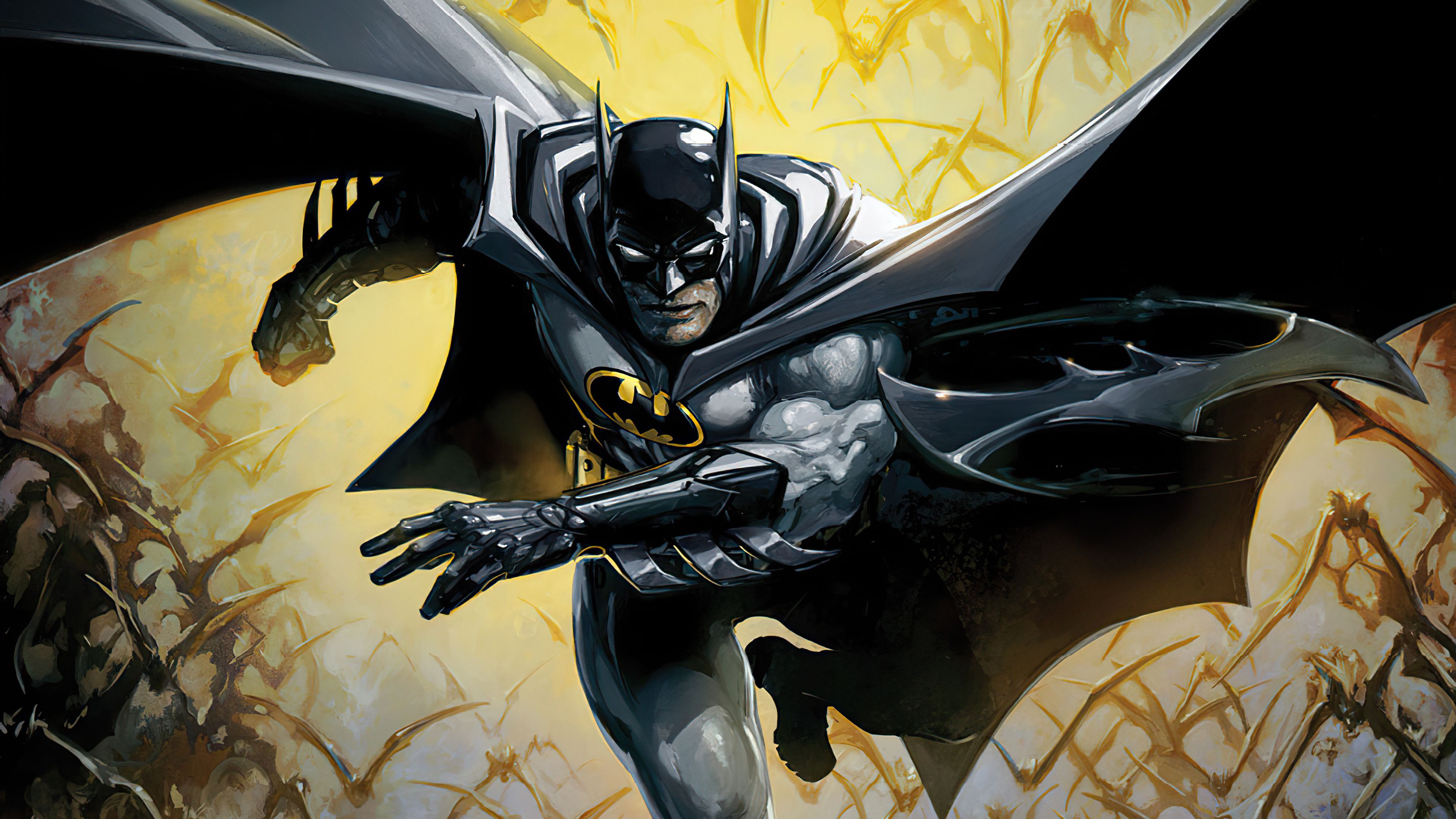3840x2160 Batman Comic 4k Wallpaper