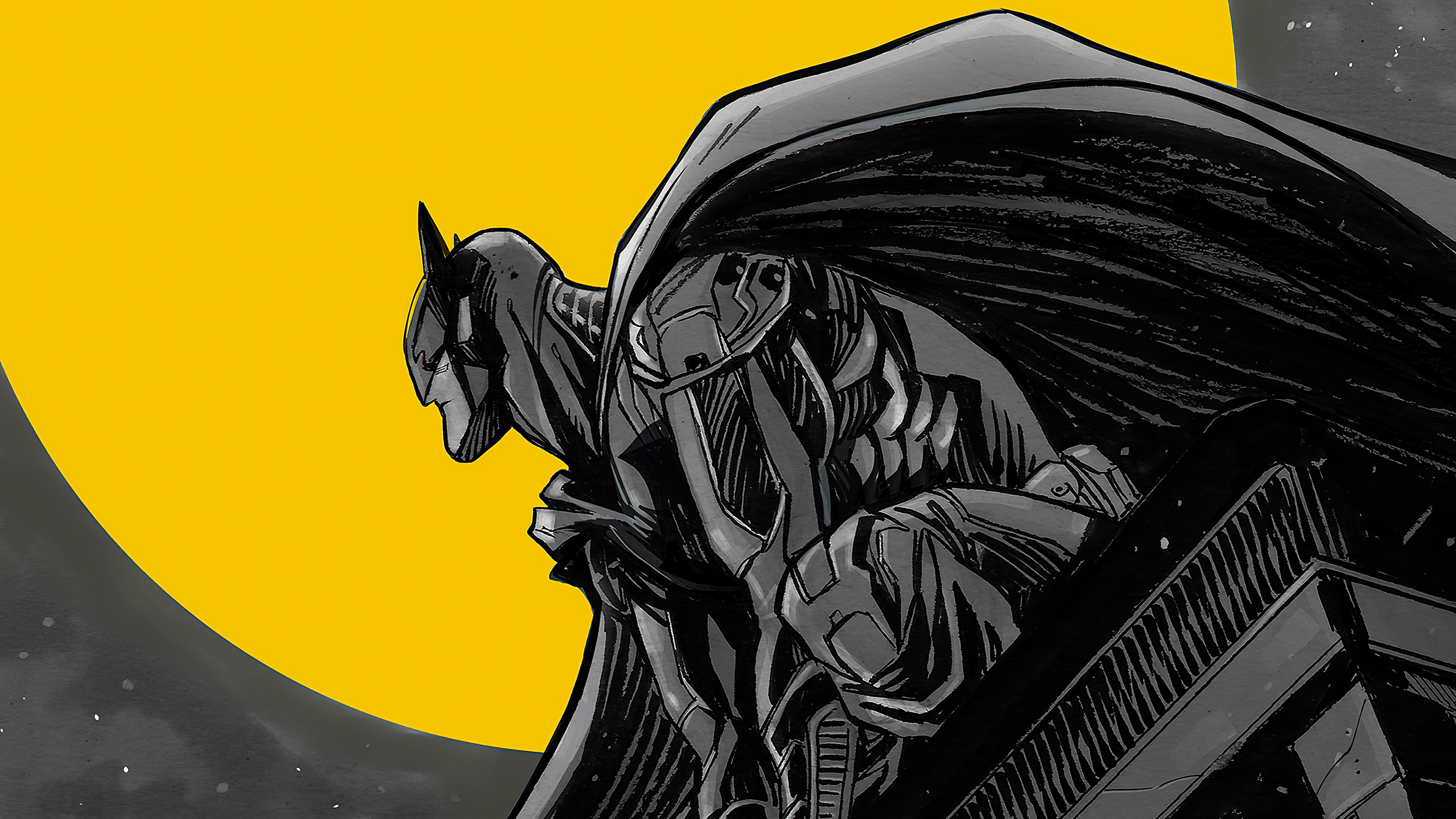 3840x2160 Batman Comic Digital Art 4k Wallpaper, HD Superheroes Wallpaper, 4k Wallpaper, Image, Background, Photos and Picture