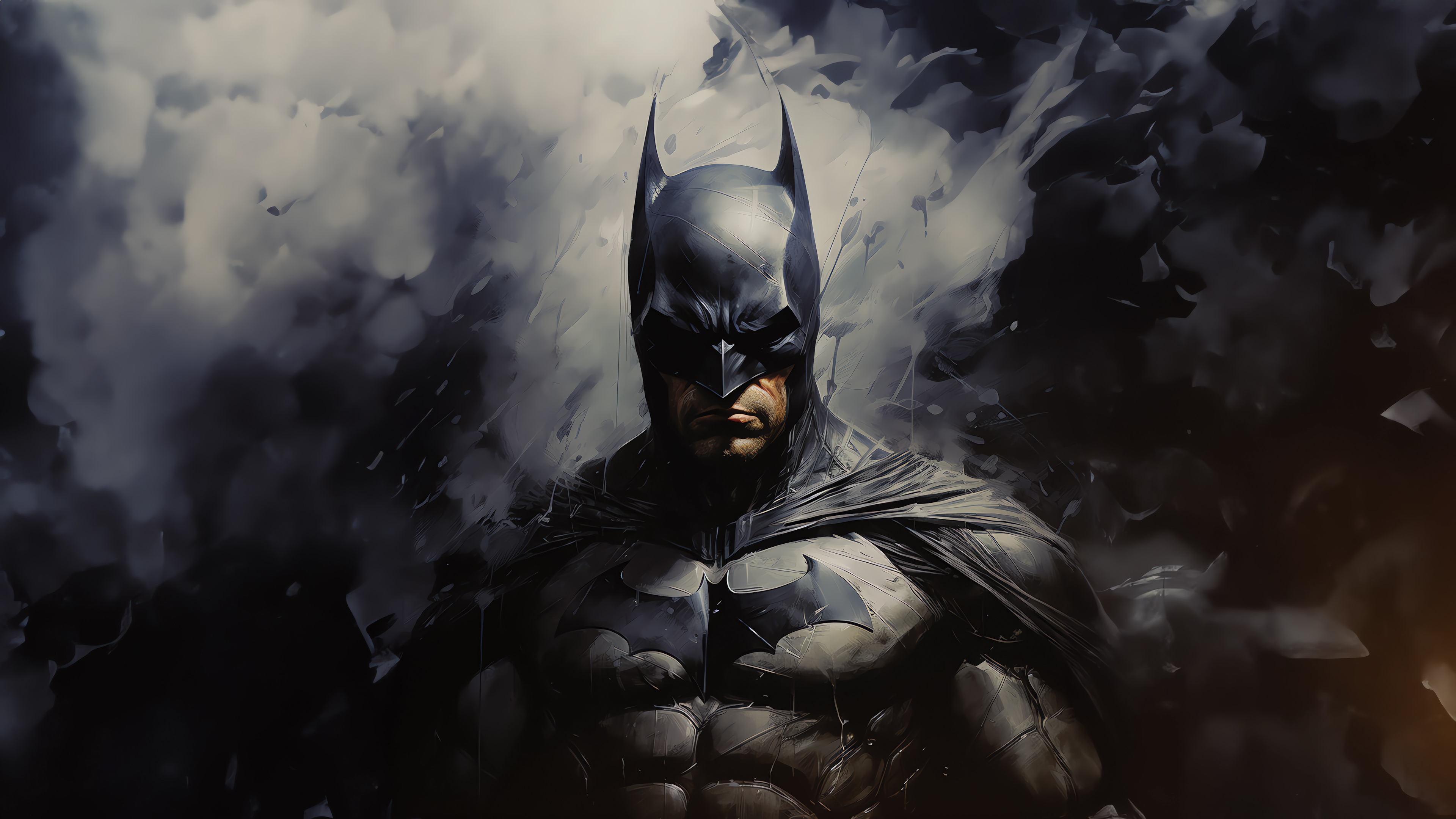 3840x2160 Dark Knight Emerges Batman Comic Art Wallpaper, HD Superheroes 4K Wallpaper, Image and Background