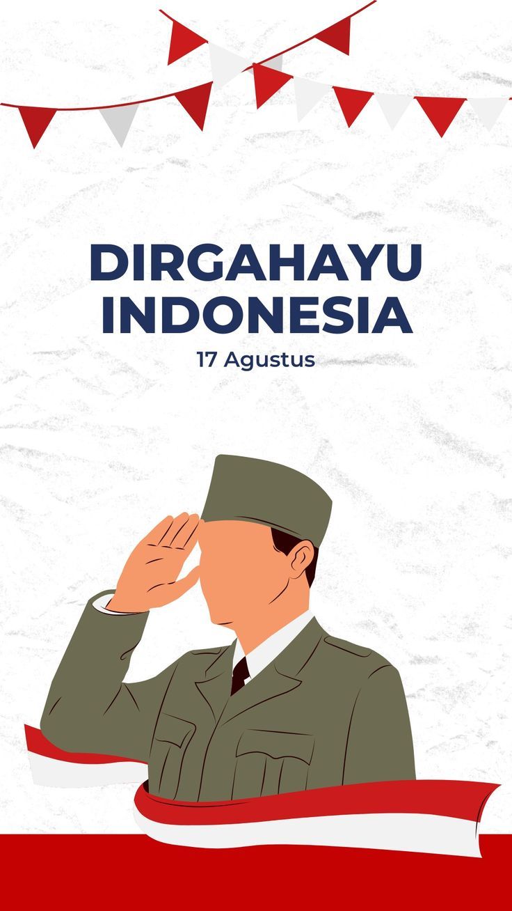736x1308 Happy Independence Day Indonesia Merdeka Desain Wallpaper