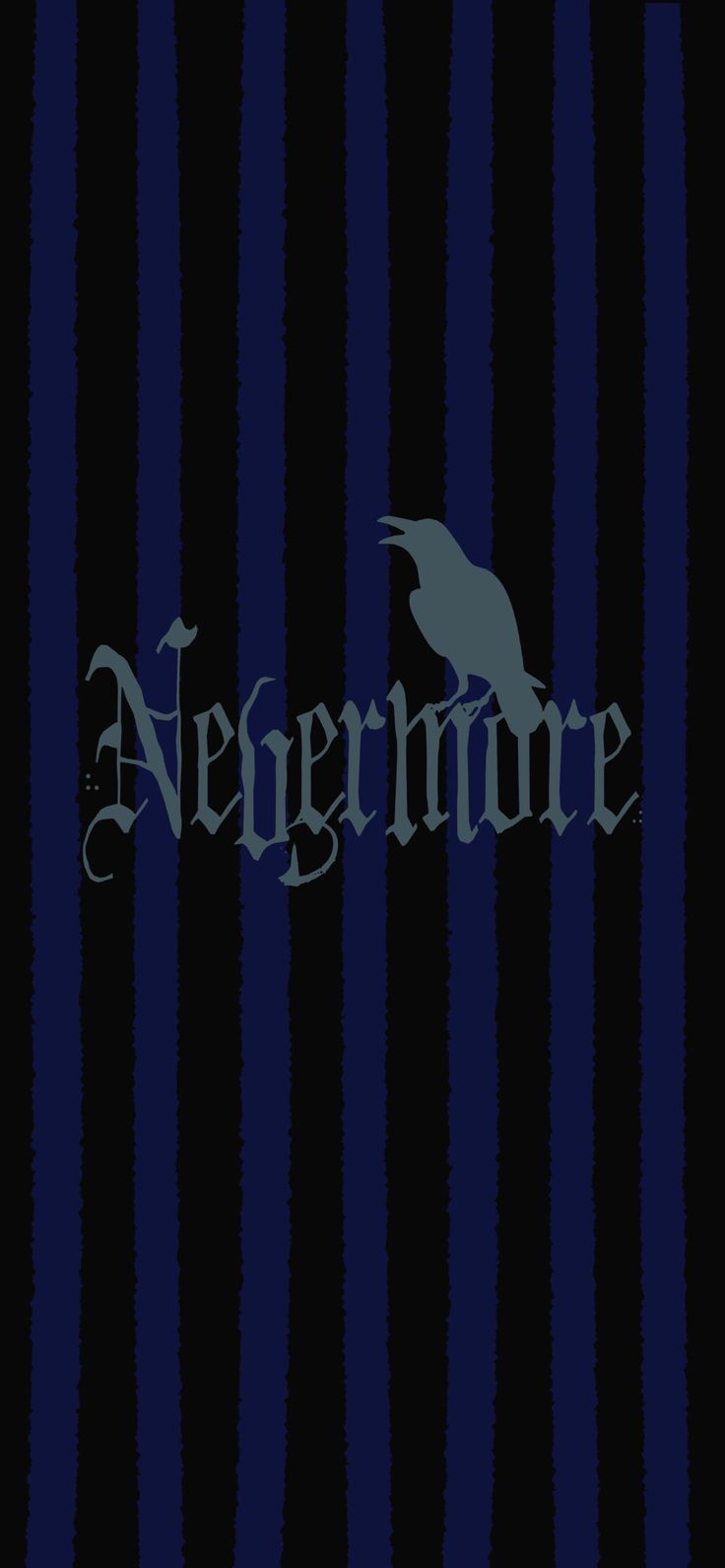 736x1592 Wensday Nevermore Blue Academy Form Wallpaper