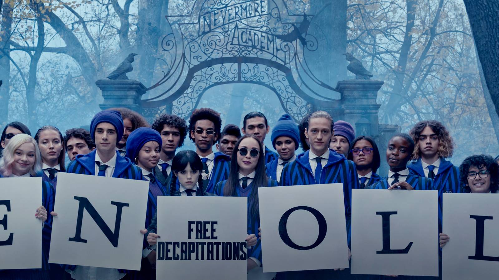 1600x900 Wednesday Addams' New School Explored In Welcome Video & Interactive Website
