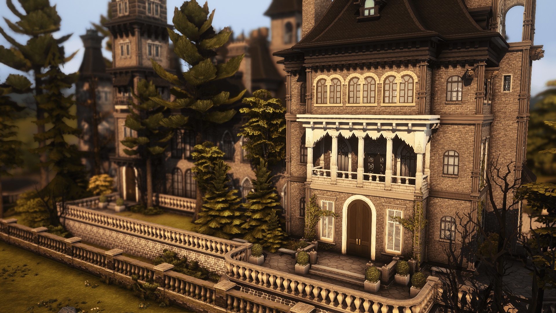 1920x1080 Nevermore Academy Sims 4 Rooms / Lots