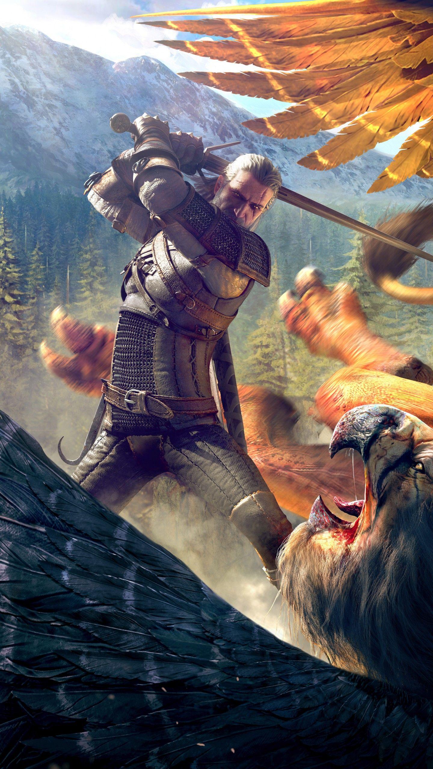1440x2560 The Witcher 3 Phone Wallpaper