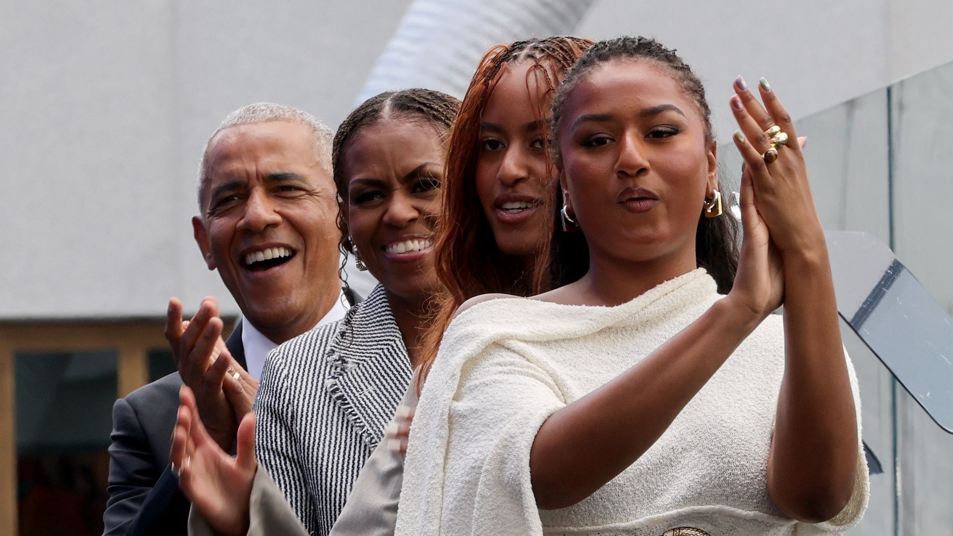 1920x1080 Barack and Michelle Obama share sweet memories of marriage and raising Malia and Sasha Obama