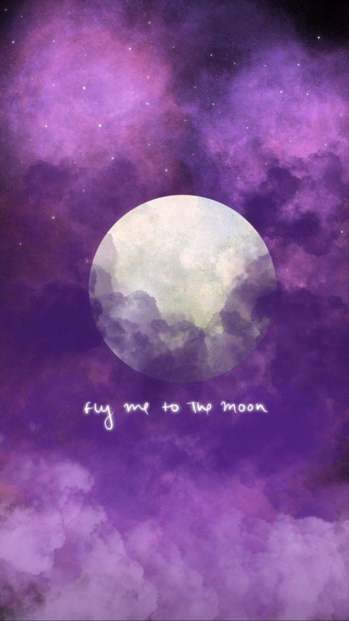 720x1280 fly me to the moon TikTok wallpaper em 2020