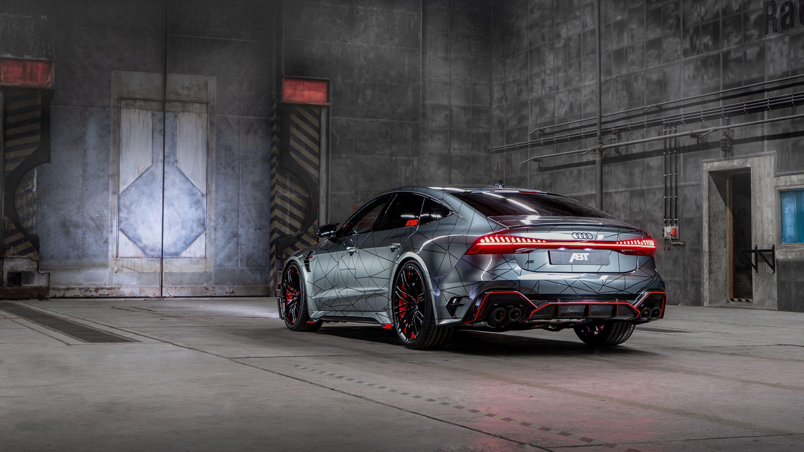 Red Audi Rs7 C8 Live Wallpaper