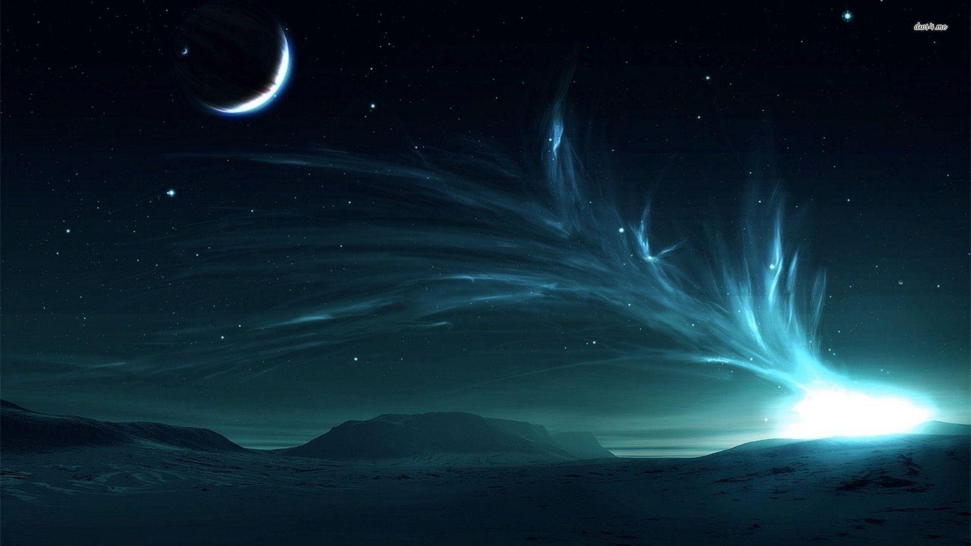 Blue Outer Space Wallpapers Top Free Blue Outer Space Backgrounds