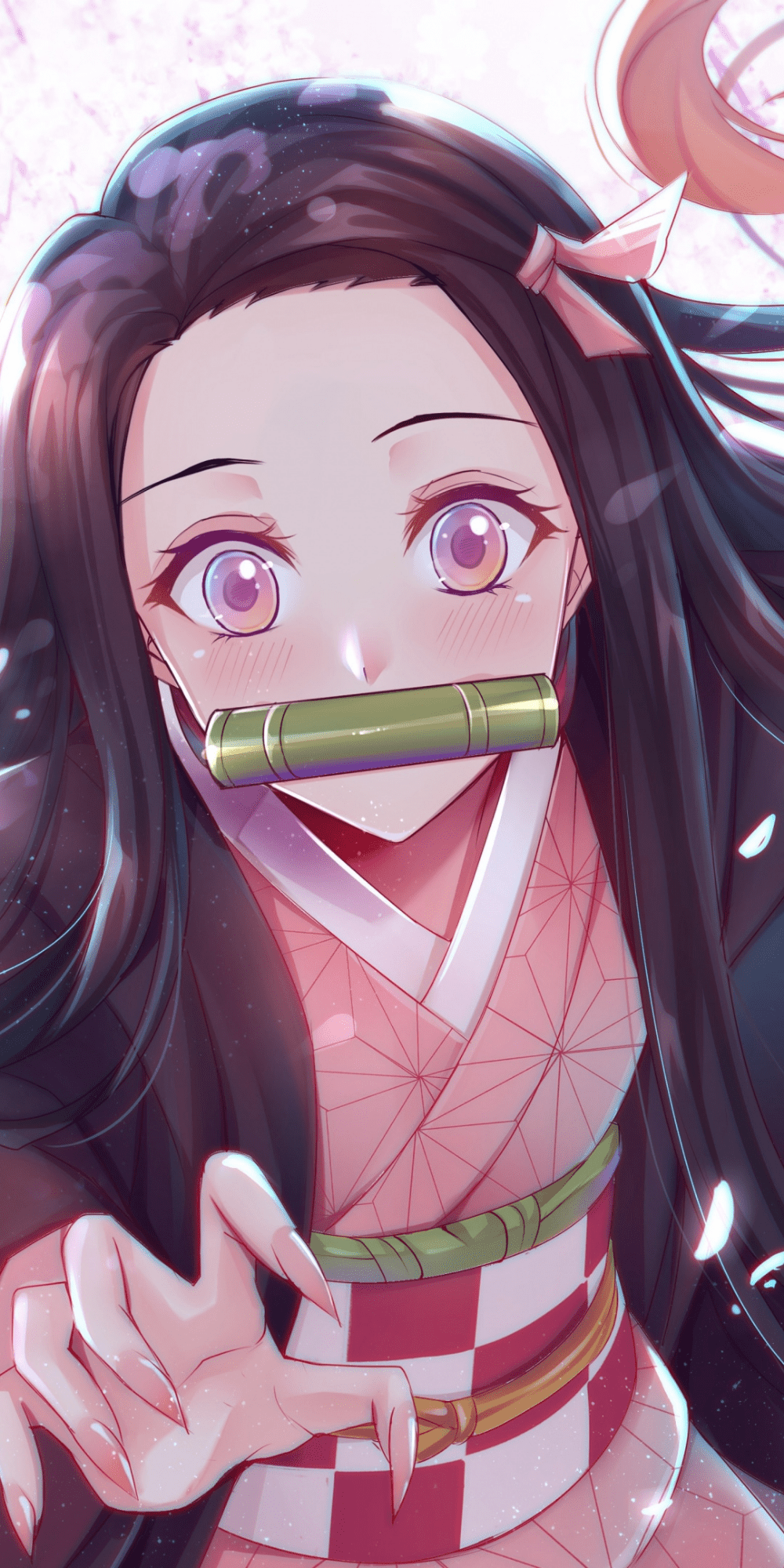 1000x2000 Beautiful, anime, Kamado Nezuko wallpaper. Slayer anime, Cute anime wallpaper, Cute anime character
