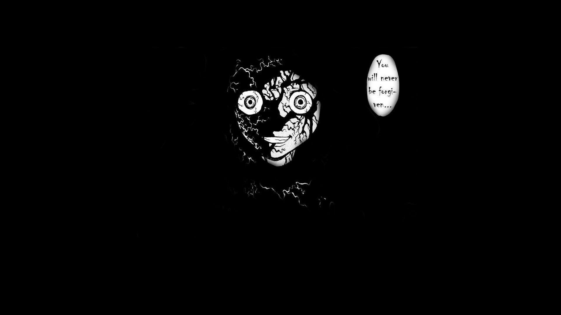 1920x1080 Tokyo Red Hood anime dark horror blood face eyes wallpaperx1080