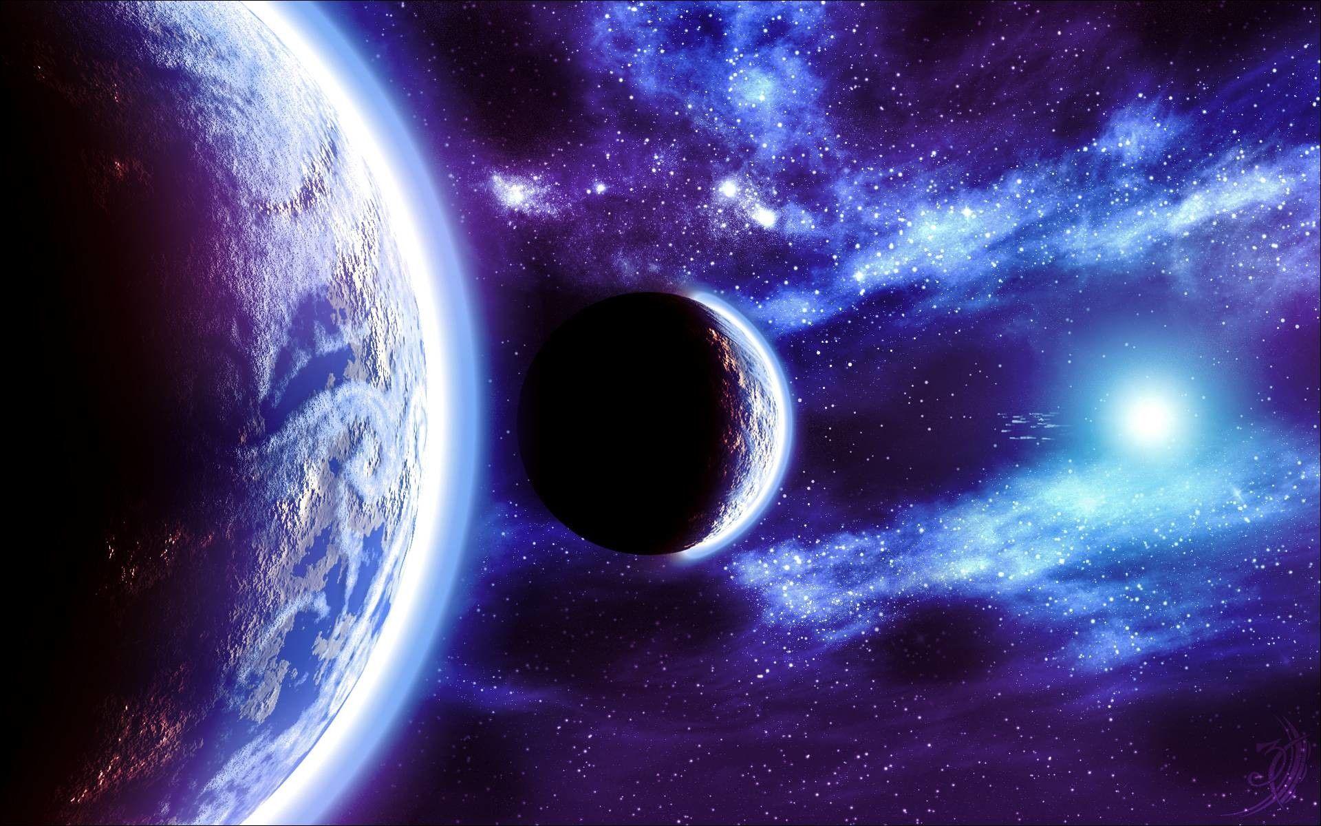 1920x1200 Neon Purple Background