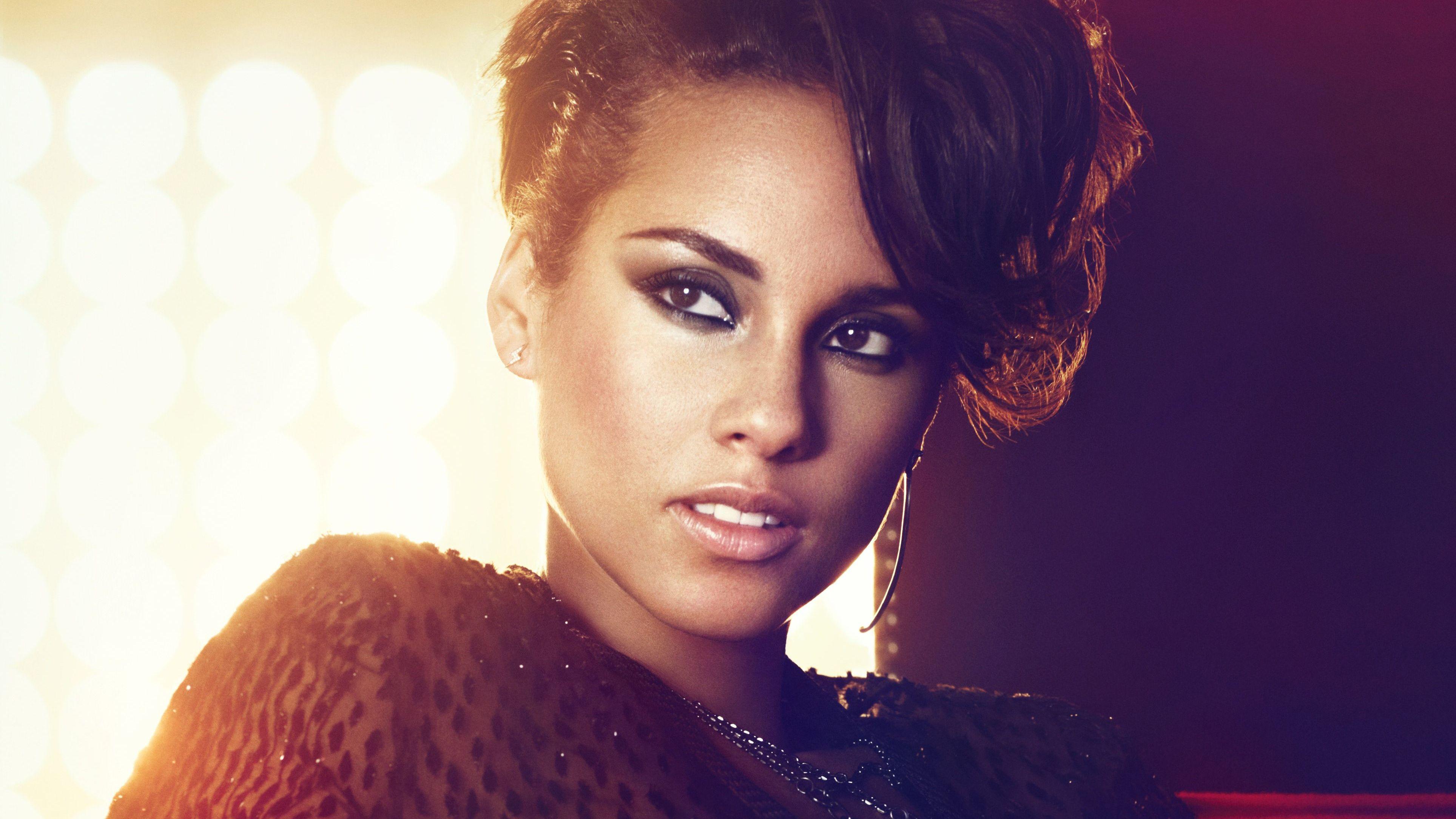 3856x2169 Alicia Keys 4k, HD Music, 4k Wallpaper, Image, Background, Photo and Picture