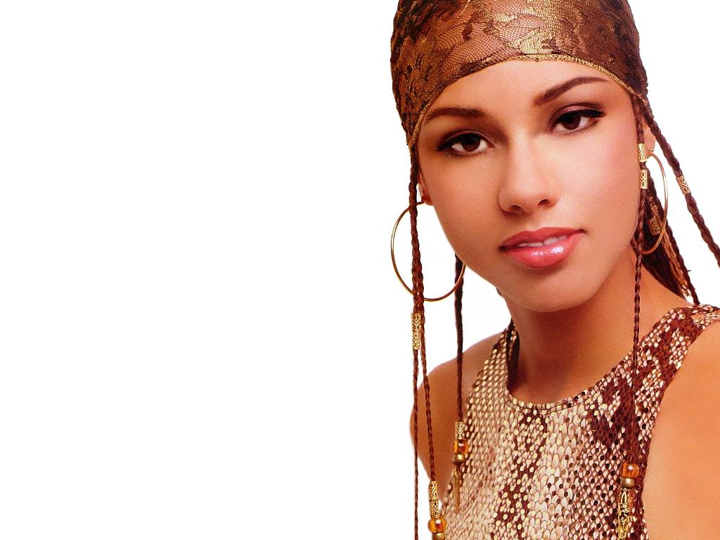 1024x768 Alicia Keys Wallpaper
