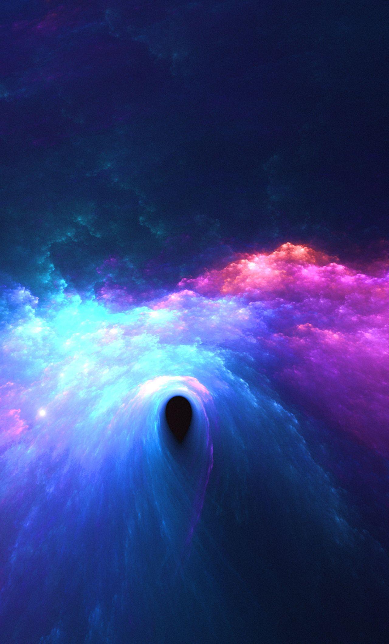 1280x2120 Purple Space Passage iPhone HD 4k Wallpaper, Image, Background, Photo and Picture