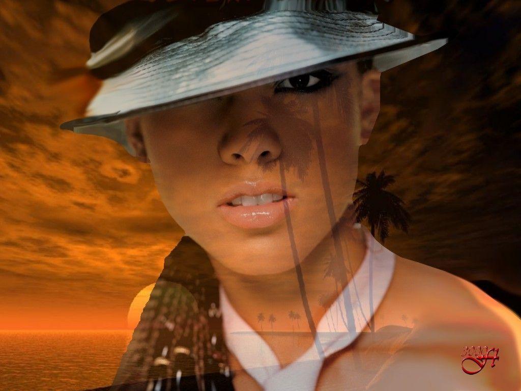 1024x768 only alicia keys: Alicia Keys Desktop Wallpaper