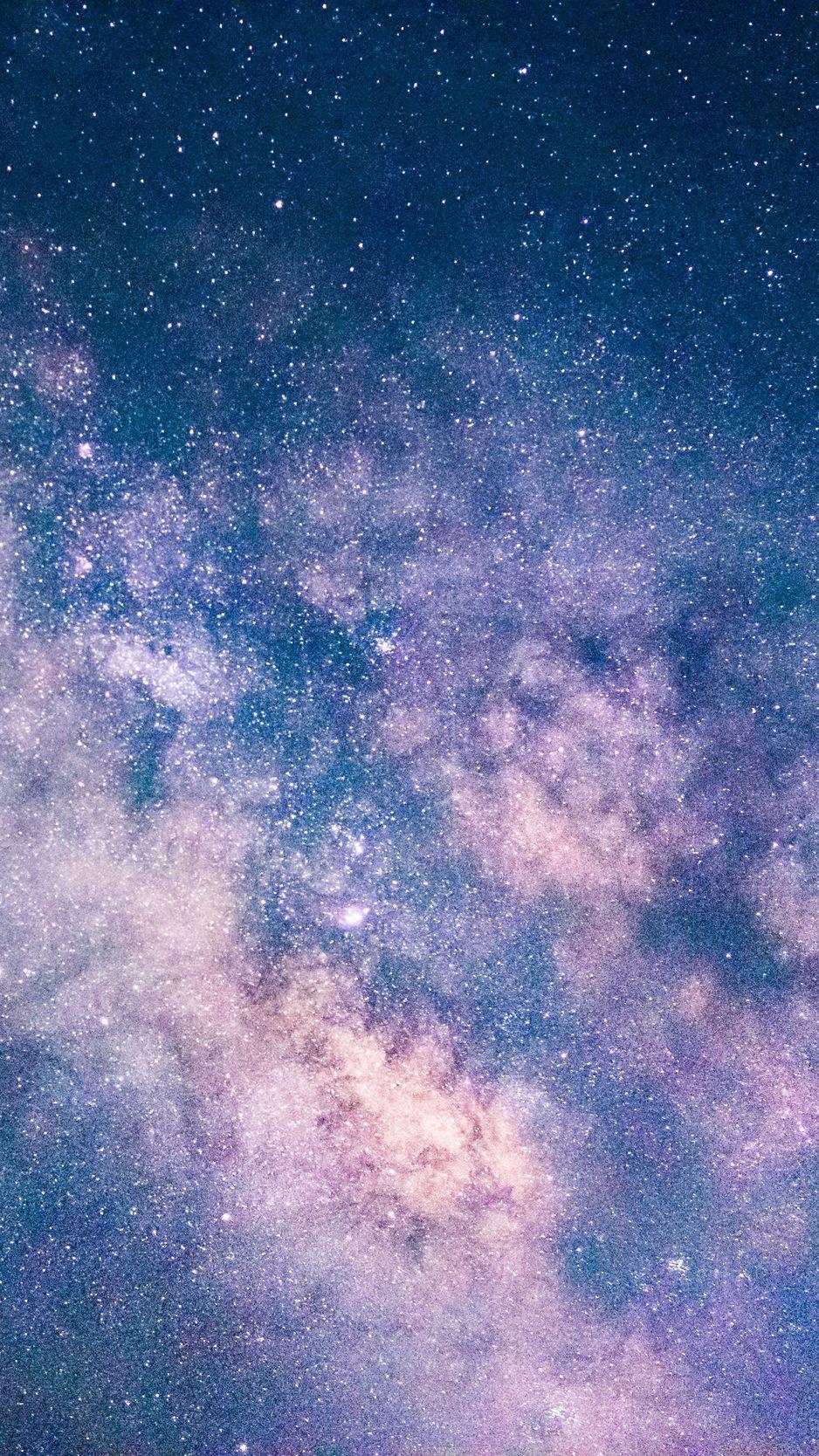 938x1668 Download Wallpaper 938x1668 Nebula, Stars, Purple, Space Iphone 8 7 6s 6 For Parallax HD Background