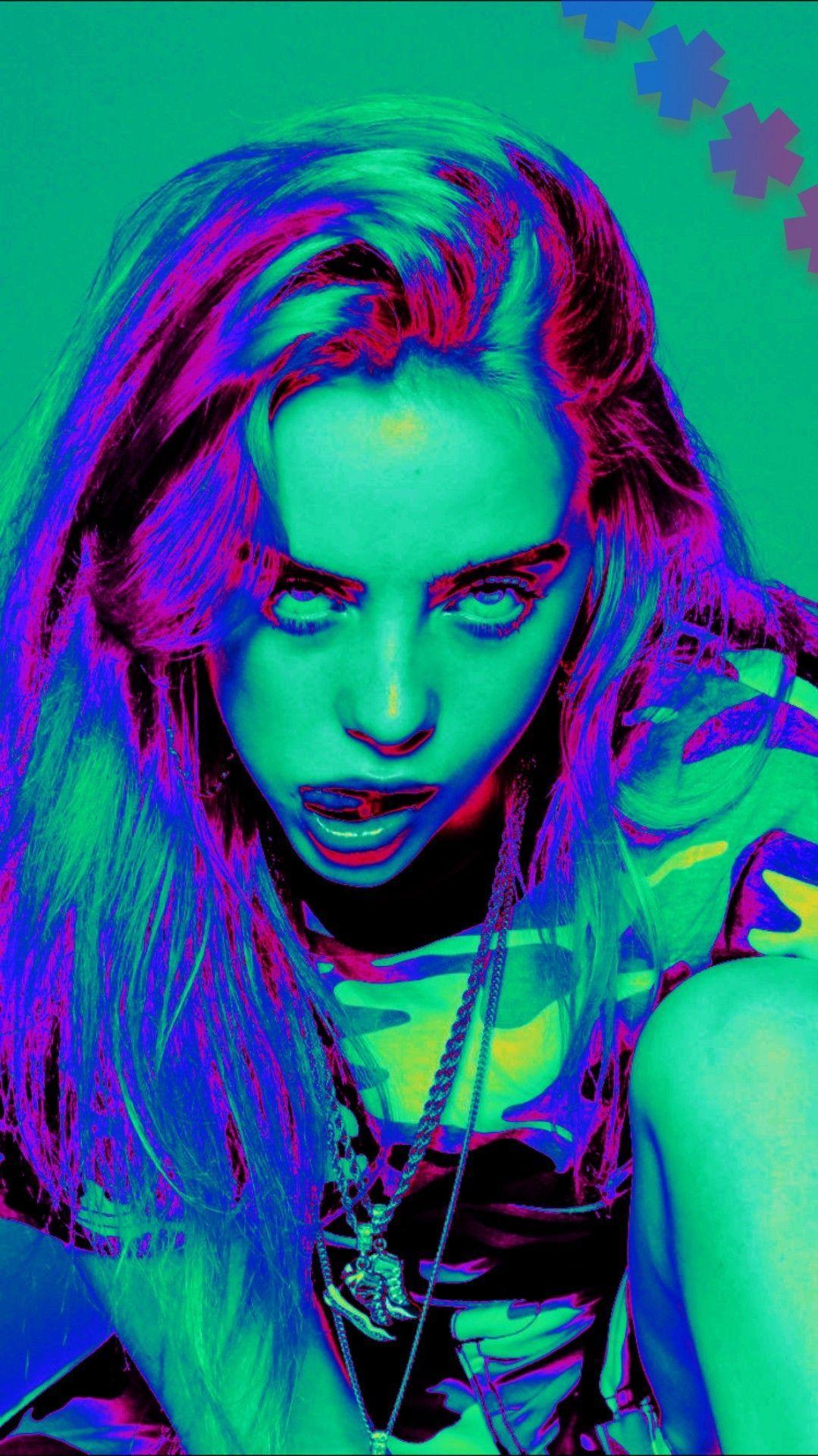 1079x1920 Billie Eilish Wallpaper