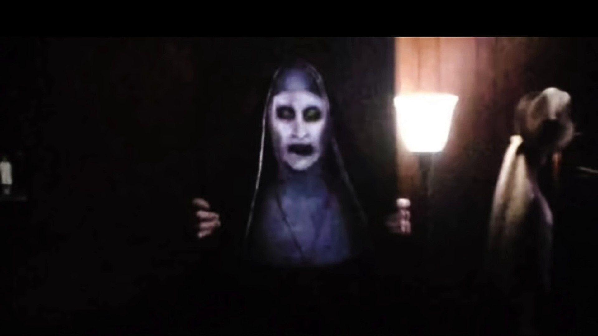 1920x1080 Valak portrait attacks Lorraine Warren Conjuring 2