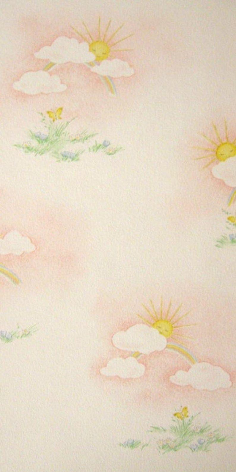 794x1588 Vintage Wallpaper Harmony per meter