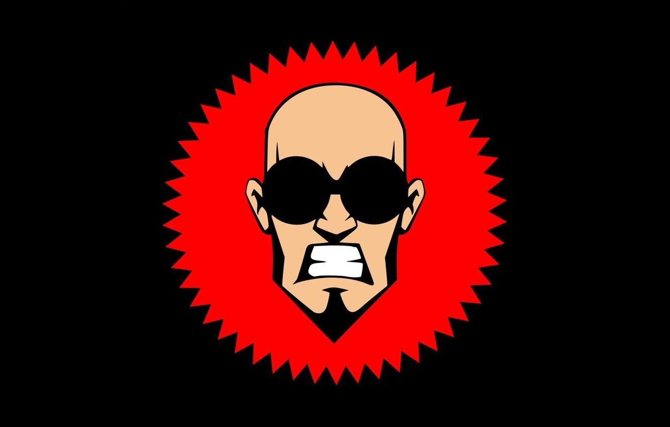 1332x850 Wallpaper Minimalism, Glasses, Face, Red, Art, Art, Black, Steampunk, Steampunk, Minimalism, Internet Celebrity, Doctor Phineas Waldolf Steel, Dr. Phineas Waldolf Steele, Dr. Steel, Mad Scientist, Dr. Steel image for desktop, section минимализм