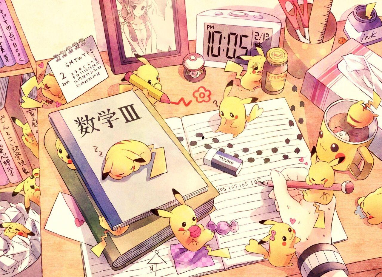 anime chibi pikachu