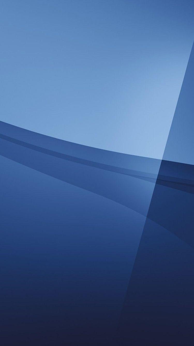 750x1334 iPhone X wallpaper. line art flat abstract blue pattern background