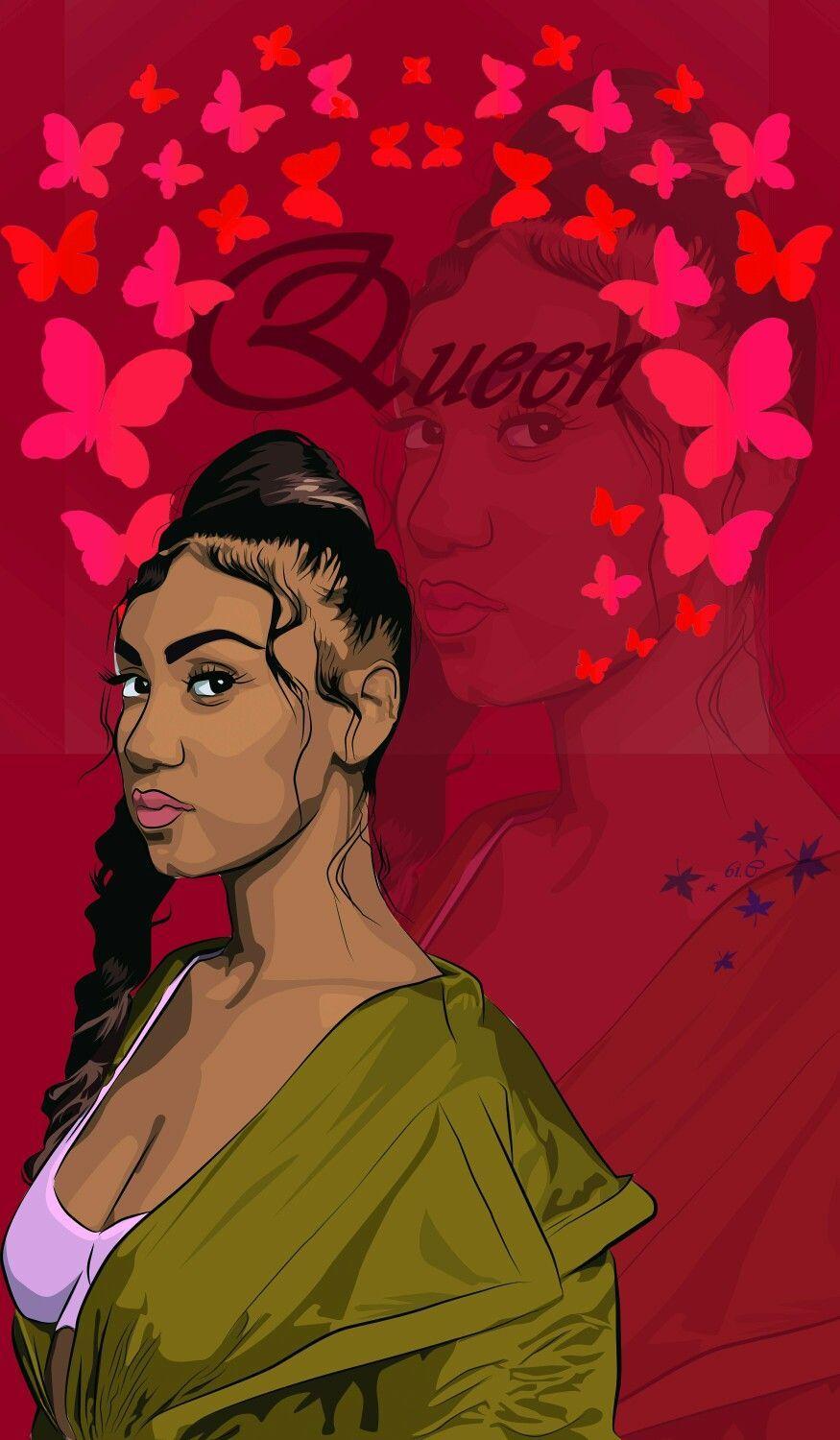 875x1500 QueenNaija. Naija, Artist, Celebrity wallpaper