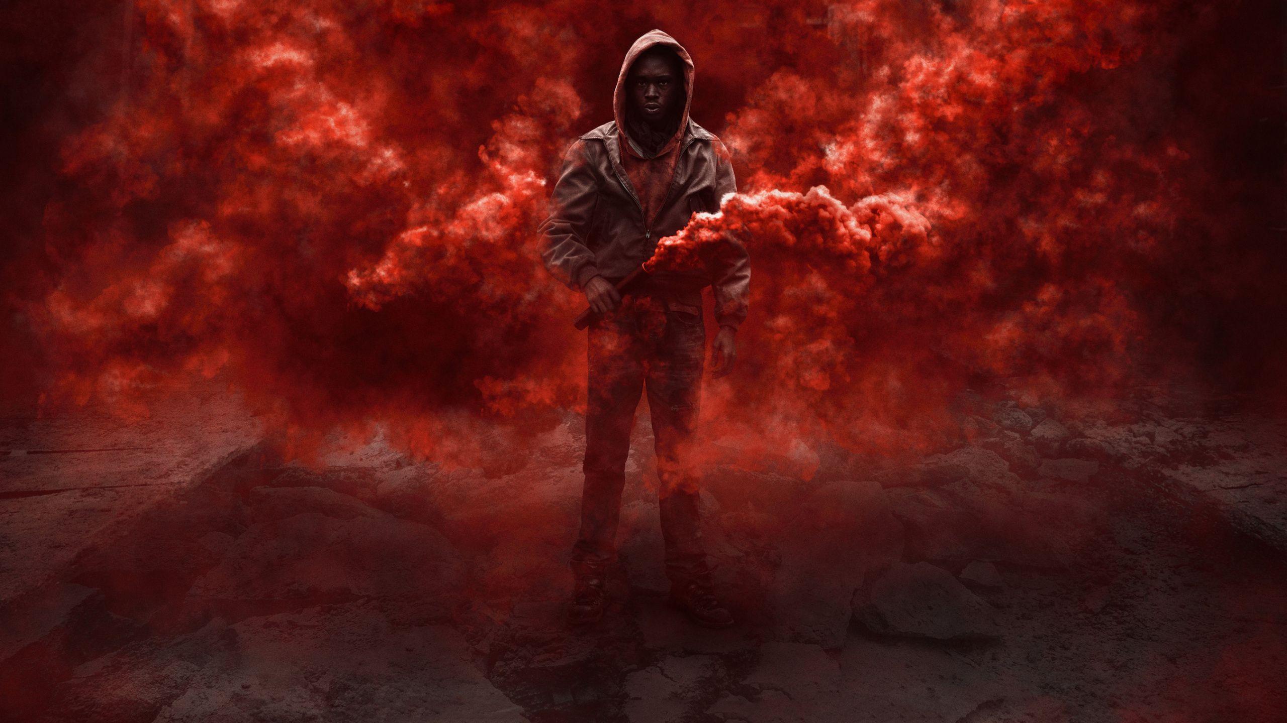 2560x1440 Download Captive State, movie, red smoke, 2019 wallpaper, 2560x Dual Wide, Widescreen 16: Widescreen