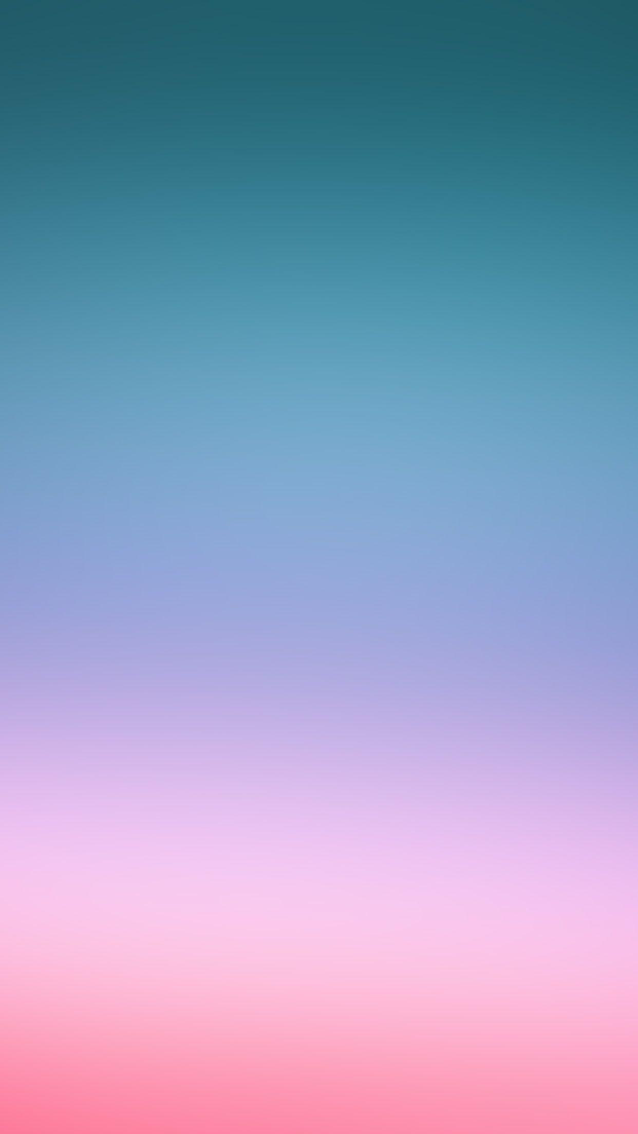 1242x2208 Pink Blue Soft Pastel Blur Gradation Wallpaper