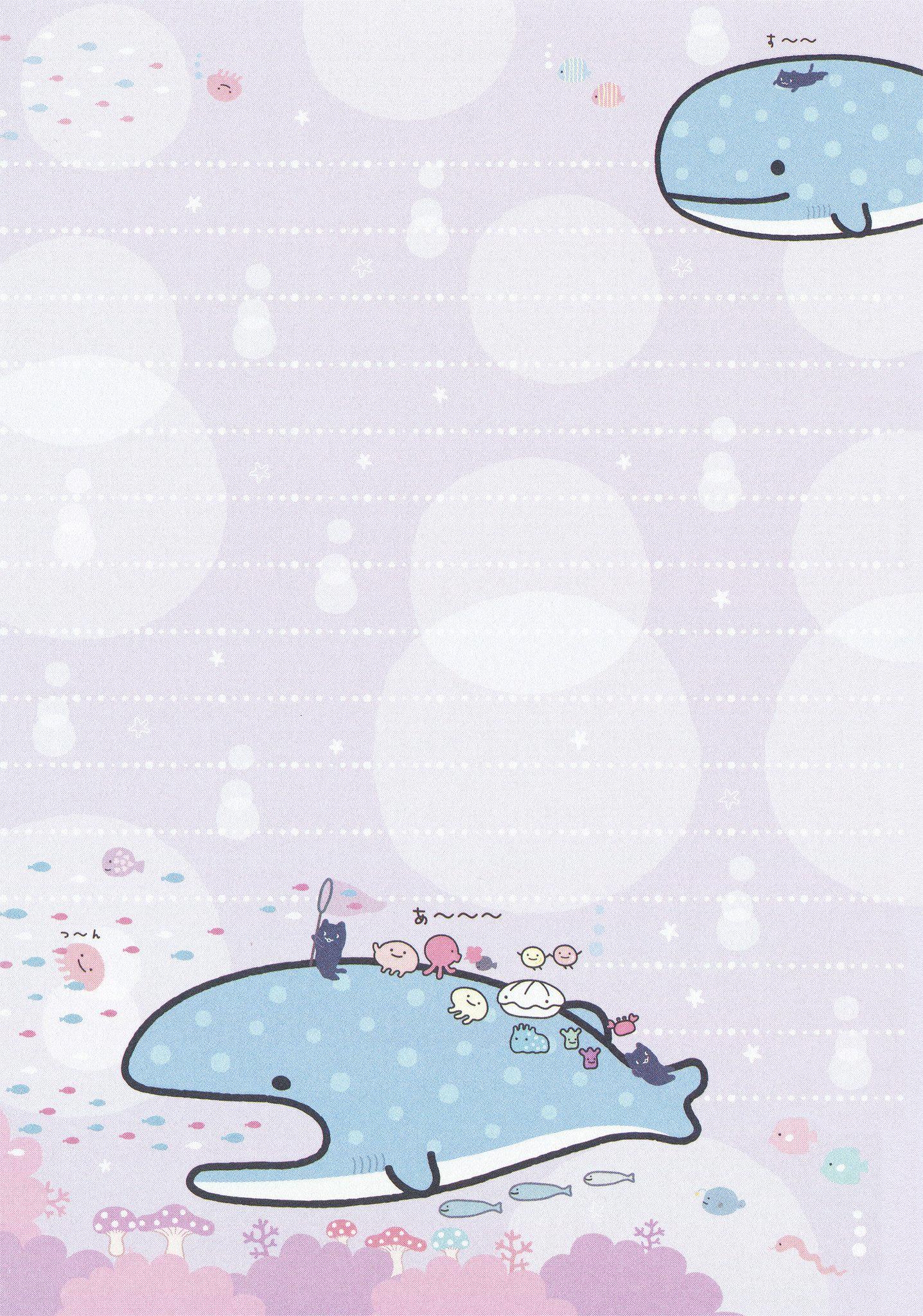 1437x2048 Best Jinbei San image. kawaii, cute whales, cute wallpaper