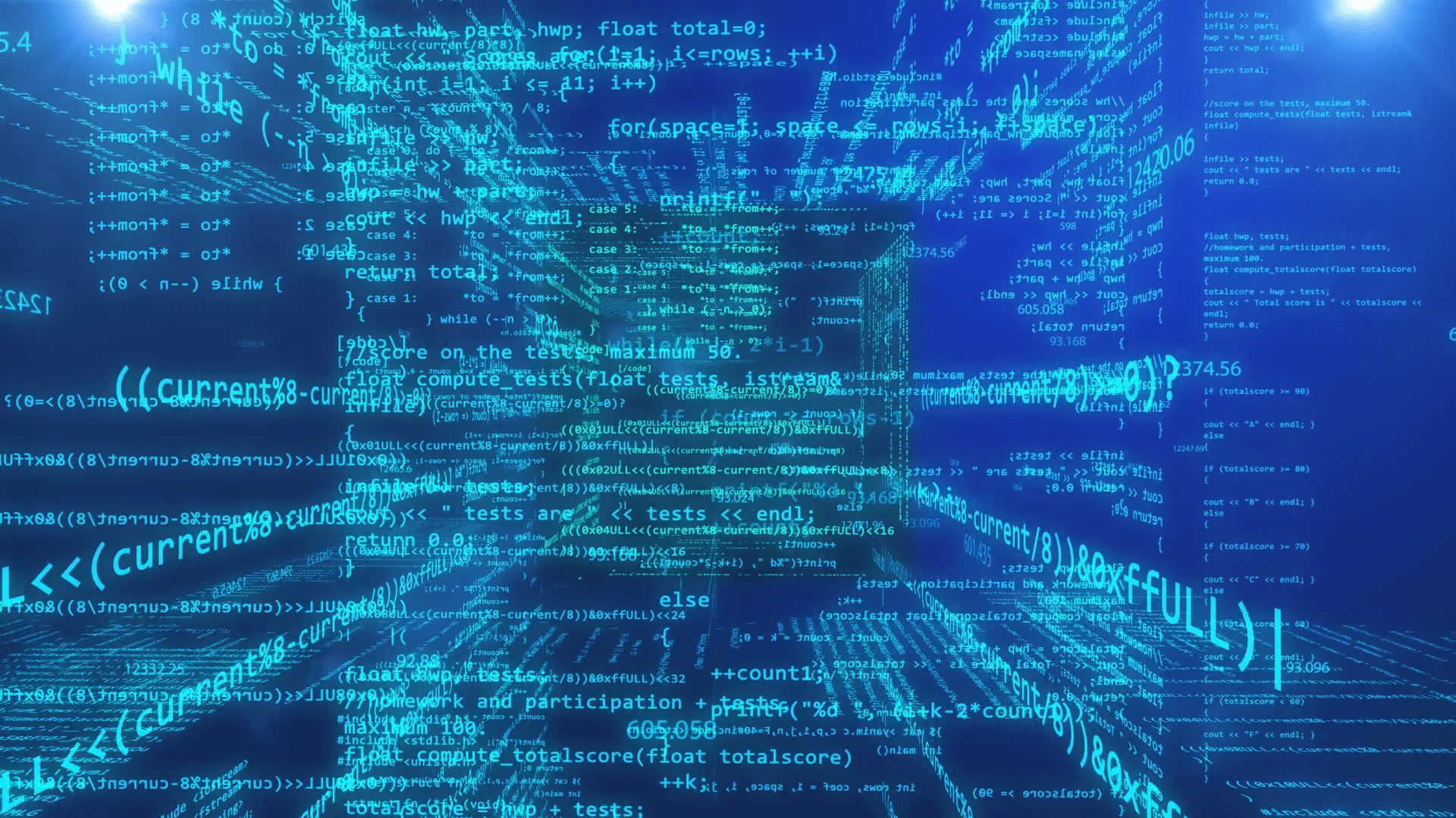 Blue Coding Wallpapers - Top Free Blue Coding Backgrounds - WallpaperAccess