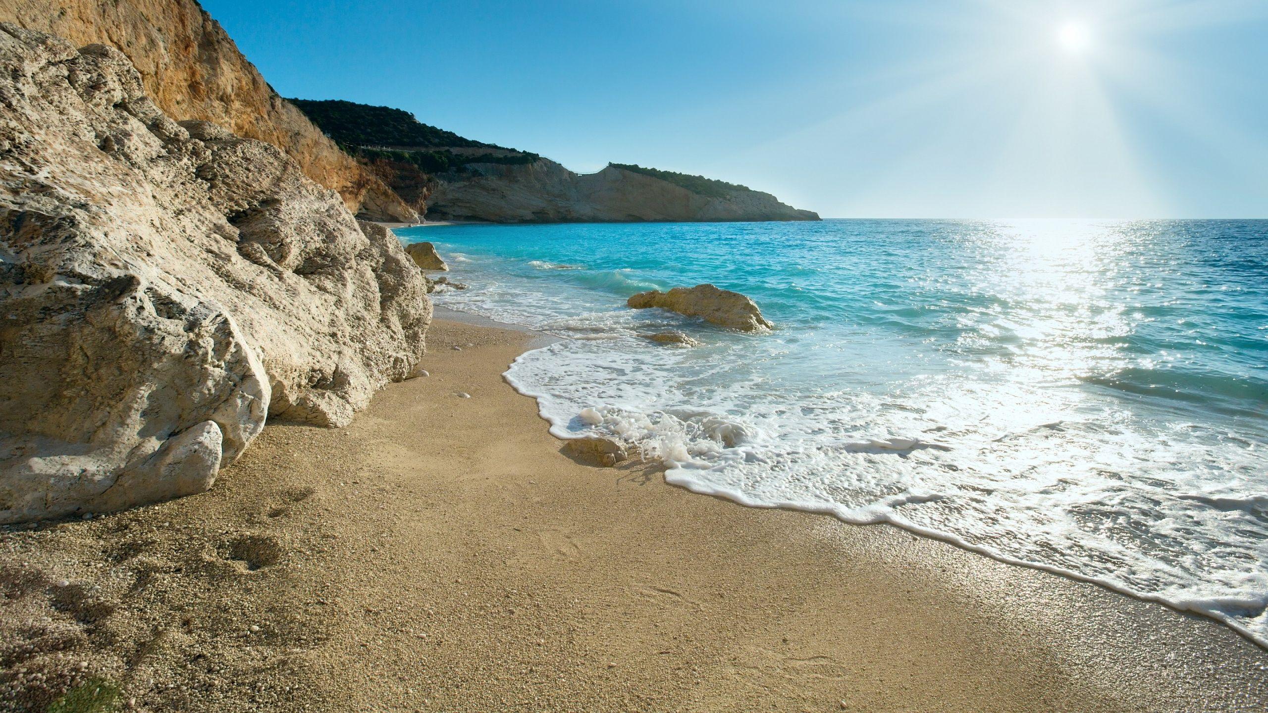 2560x1440 Greece Desktop Wallpaper HD Wallpaper