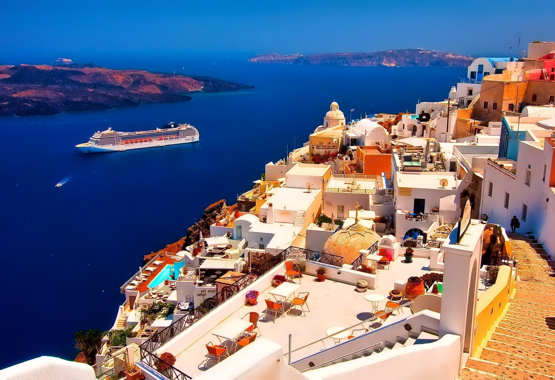 1920x1313 Greece Wallpaper