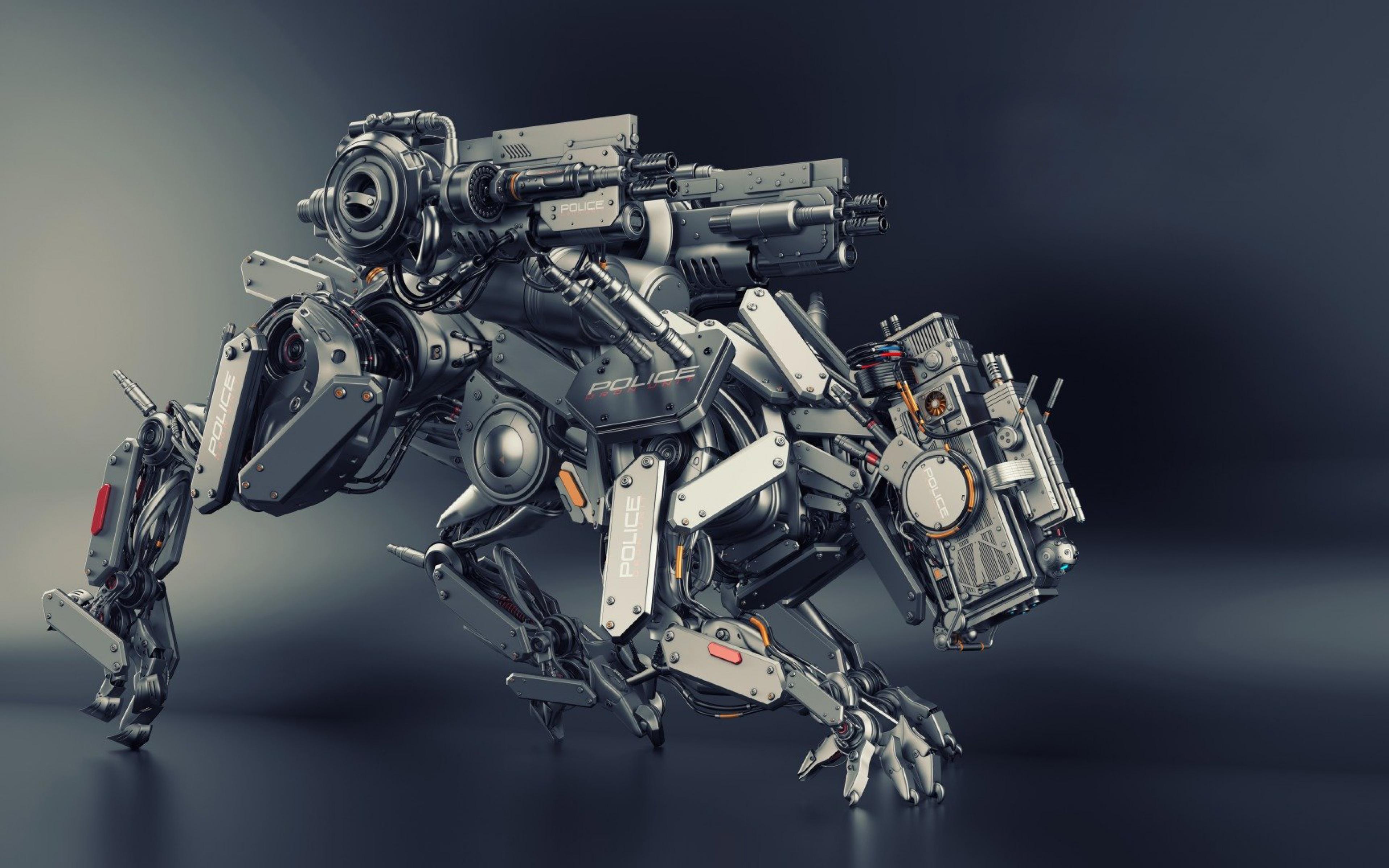 3840x2400 Robotic Dragon Live Wallpaper for Android