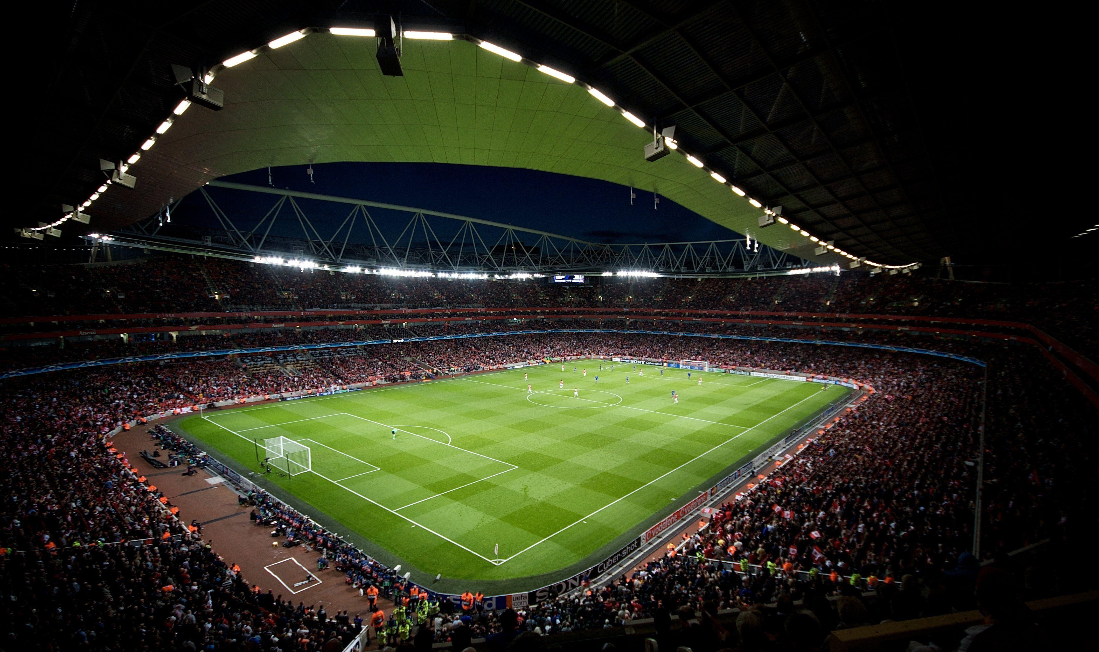 4238x2517 stadium, Emirates, Champions, League, Soccer Wallpaper HD / Desktop and Mobile Background