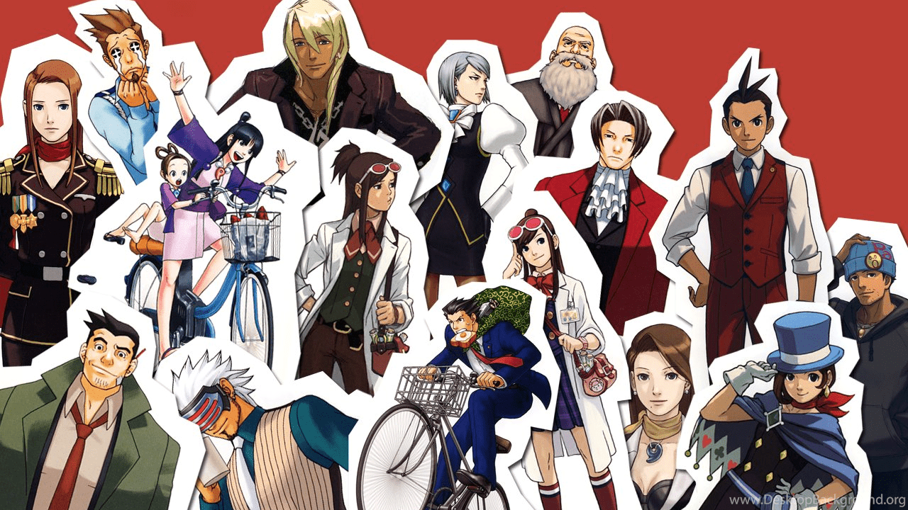 1280x720 ace Attorney Wallpaper Desktop Background