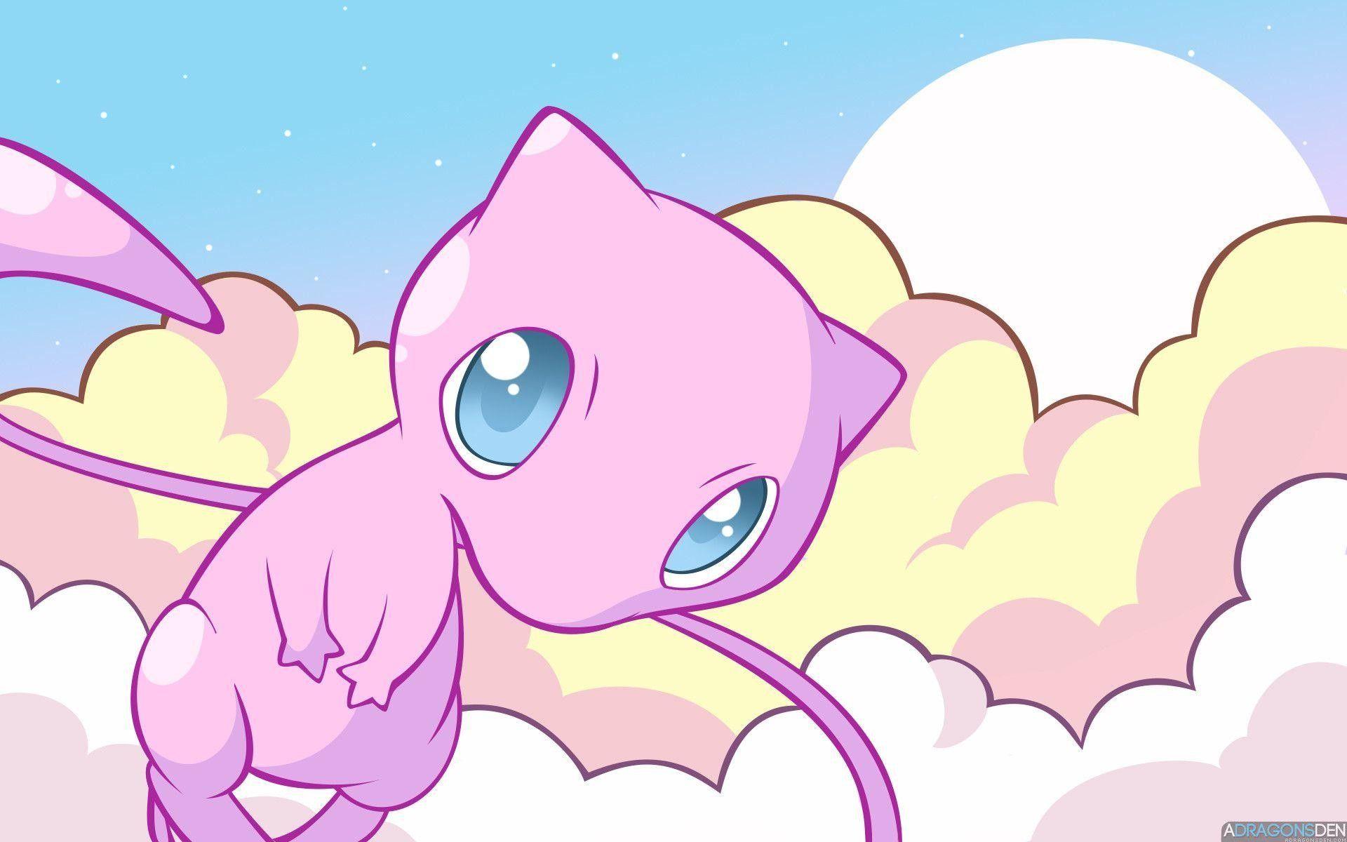 1920x1200 Mew Pokemon Wallpaper
